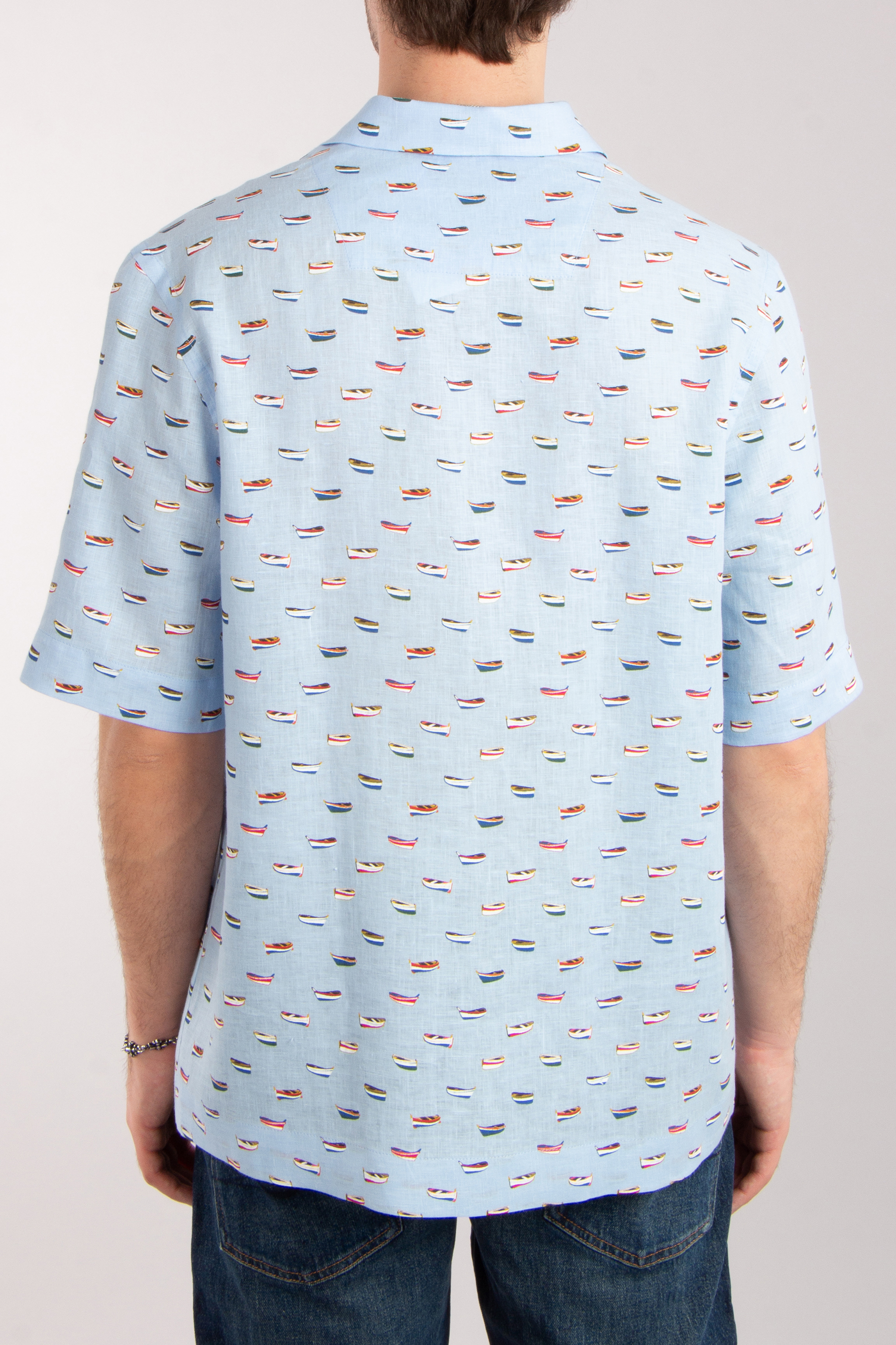 VAN LAACK Printed Linen Shirt Rilo