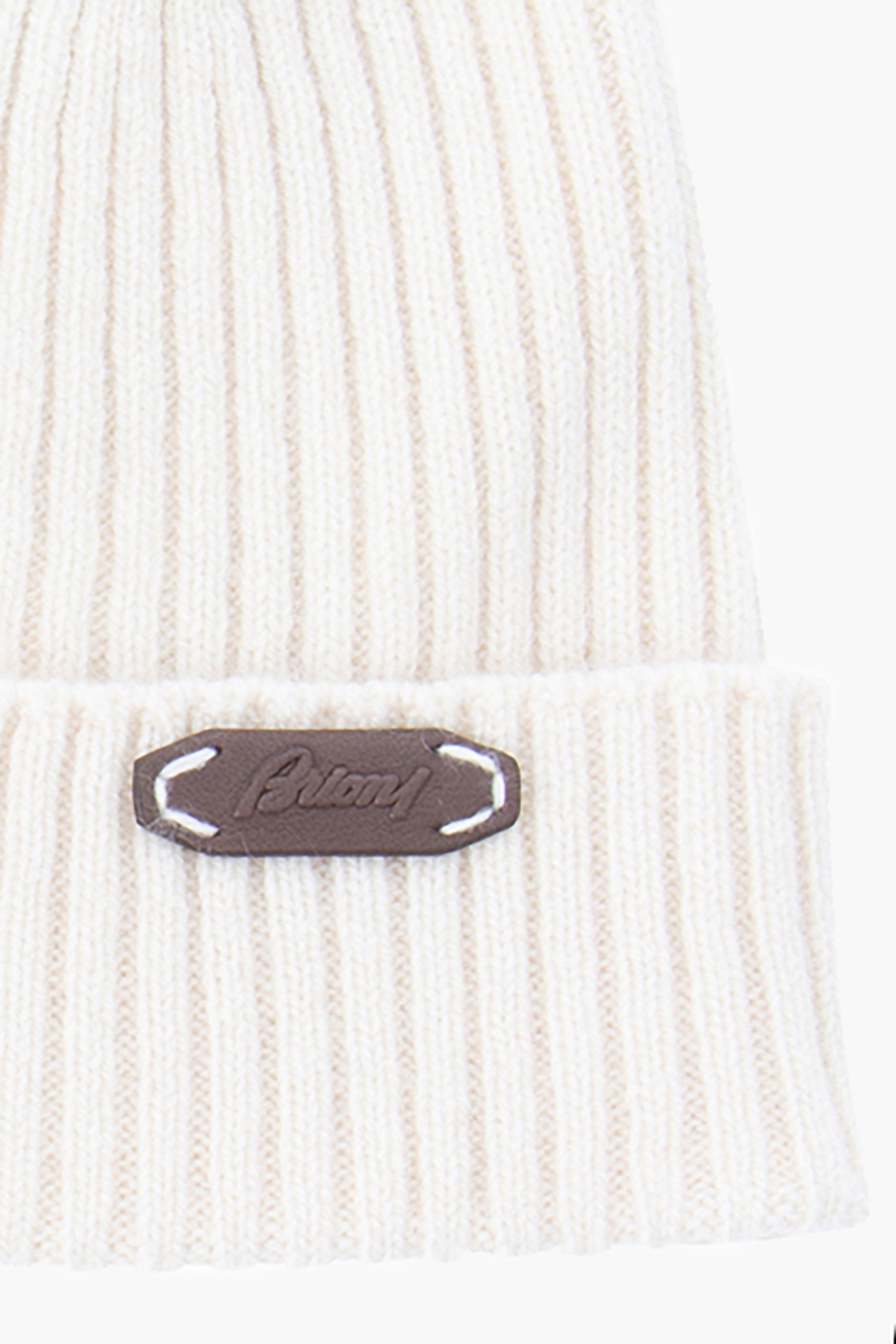 BRIONI Ribbed Cashmere Beanie