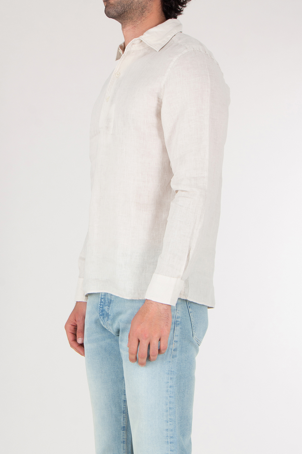MC2 SAINT BARTH Casual Linen Shirt