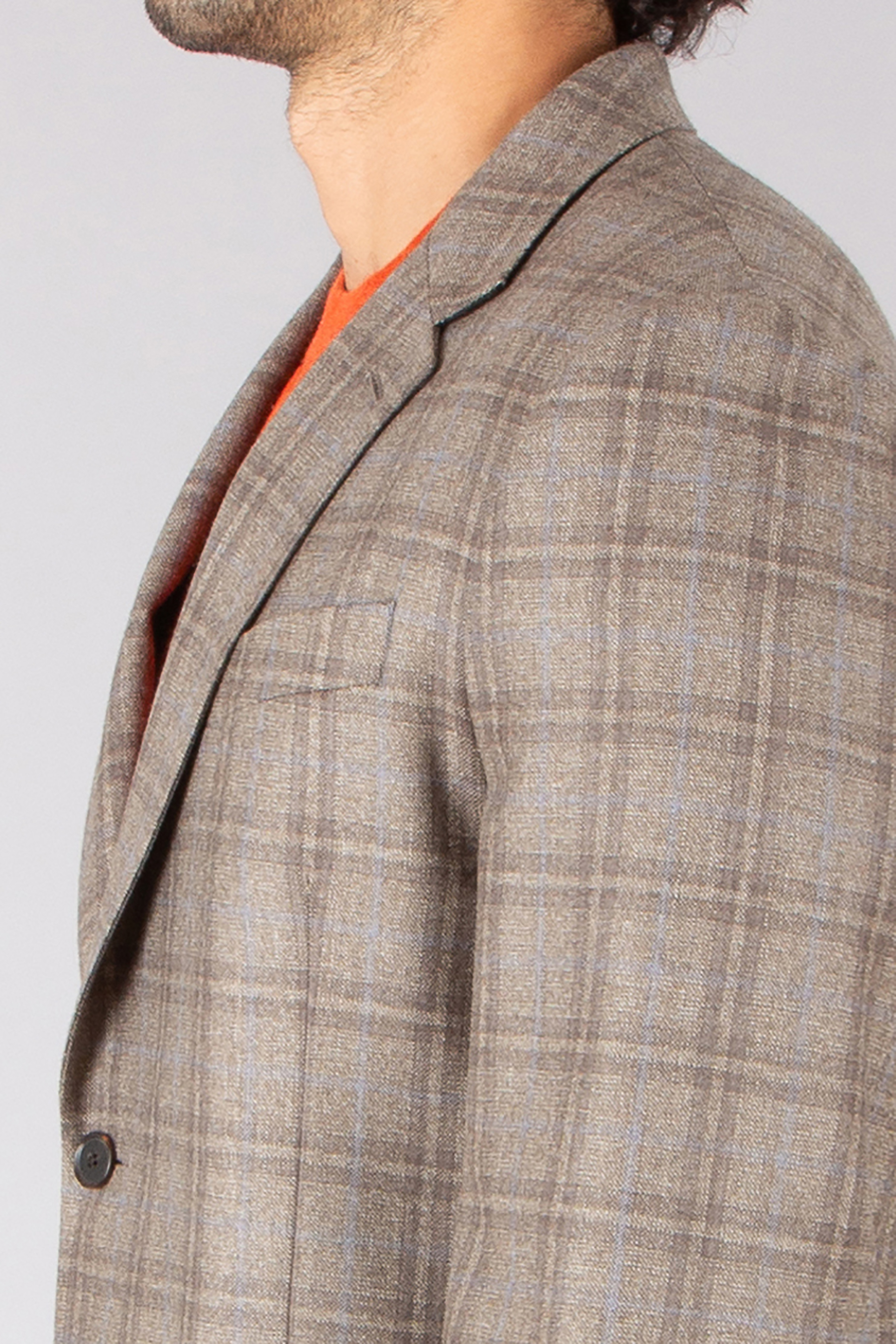 PAUL SMITH Regular Fit Checked Virgin Wool Jacket Blazer, Mantel, Jacke, Leinen, Anzug