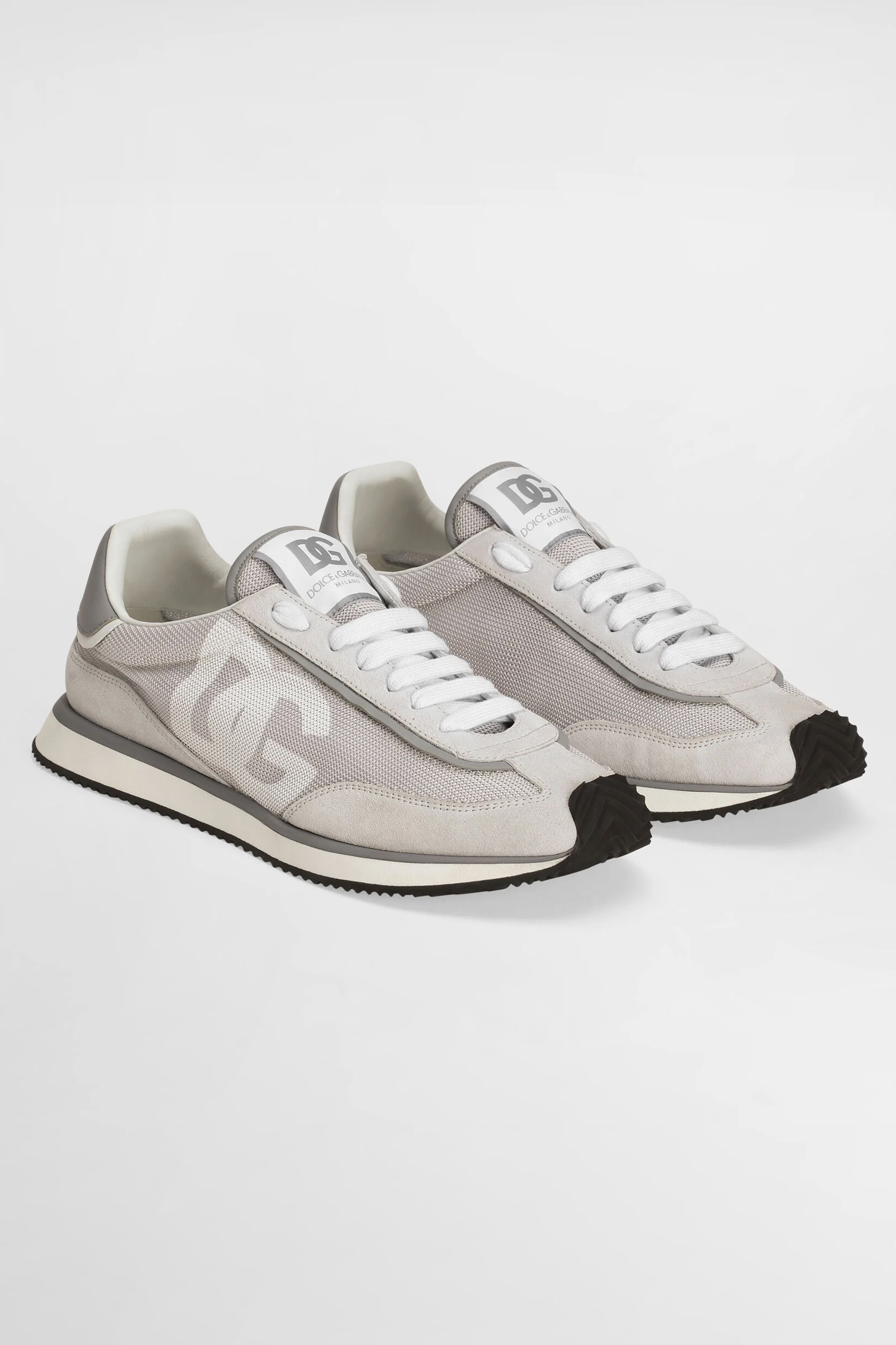 DOLCE & GABBANA Mesh & Suede Sneakers DG CUSHION DOLCE & GABBANA Mesh & Suede Sneakers DG CUSHION