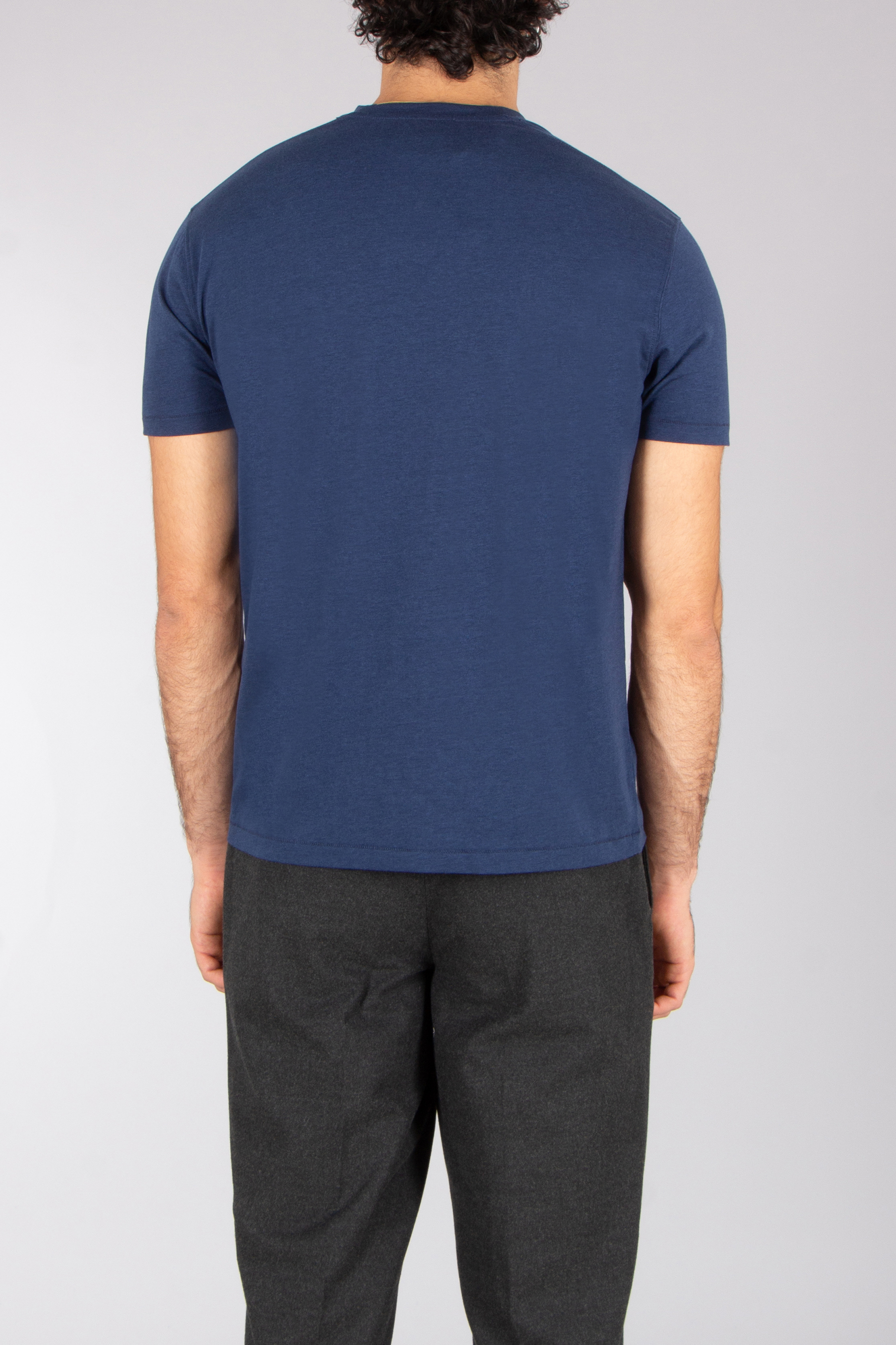 TOM FORD Regular Fit Lyocell-Cotton Jersey T-Shirt T-shirt, Erwachsener, Männlich, Mann, Person