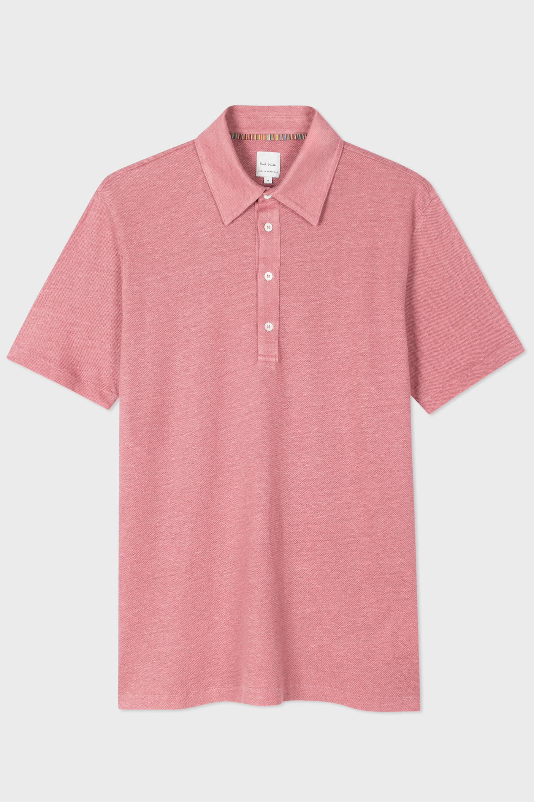 PAUL SMITH Linen Piqué Polo Shirt