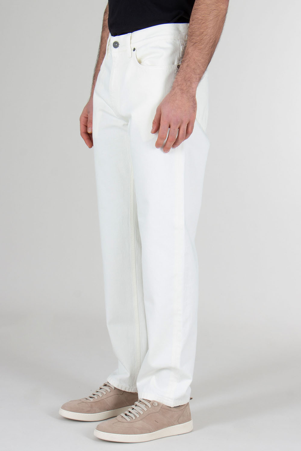 ZEGNA Classic Fit Cotton Denim Jeans Roccia