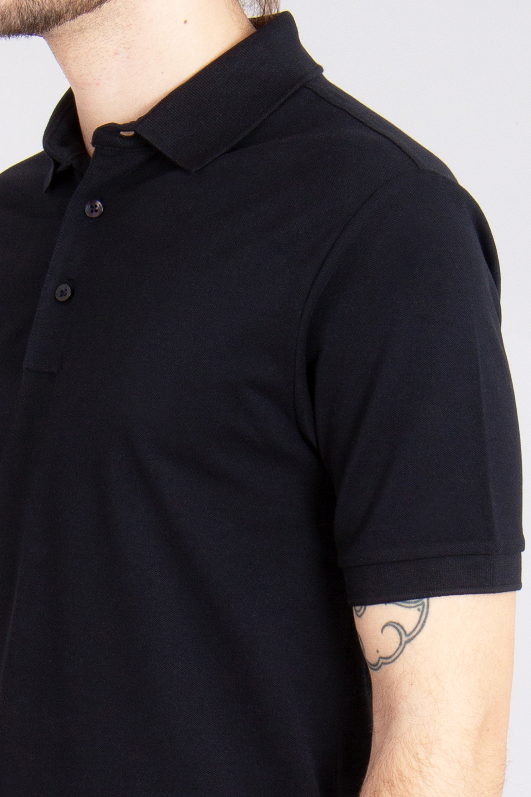 TRUSTED HANDWORK Regular Fit Supima Cotton Piqué Polo Shirt