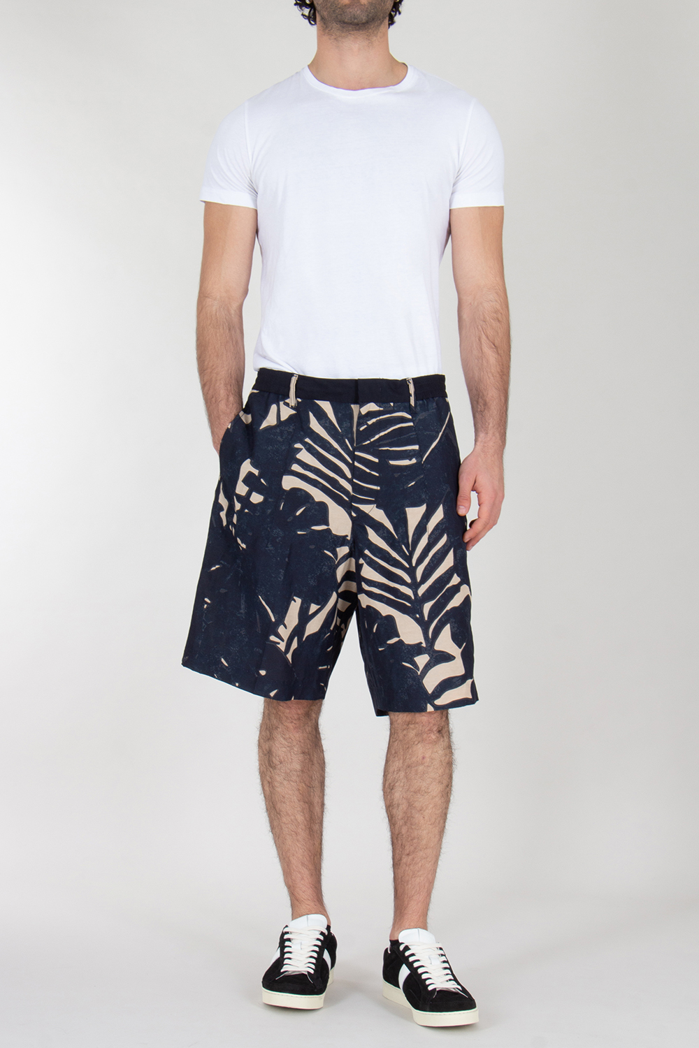 EMPORIO ARMANI Printed Bermuda Shorts 