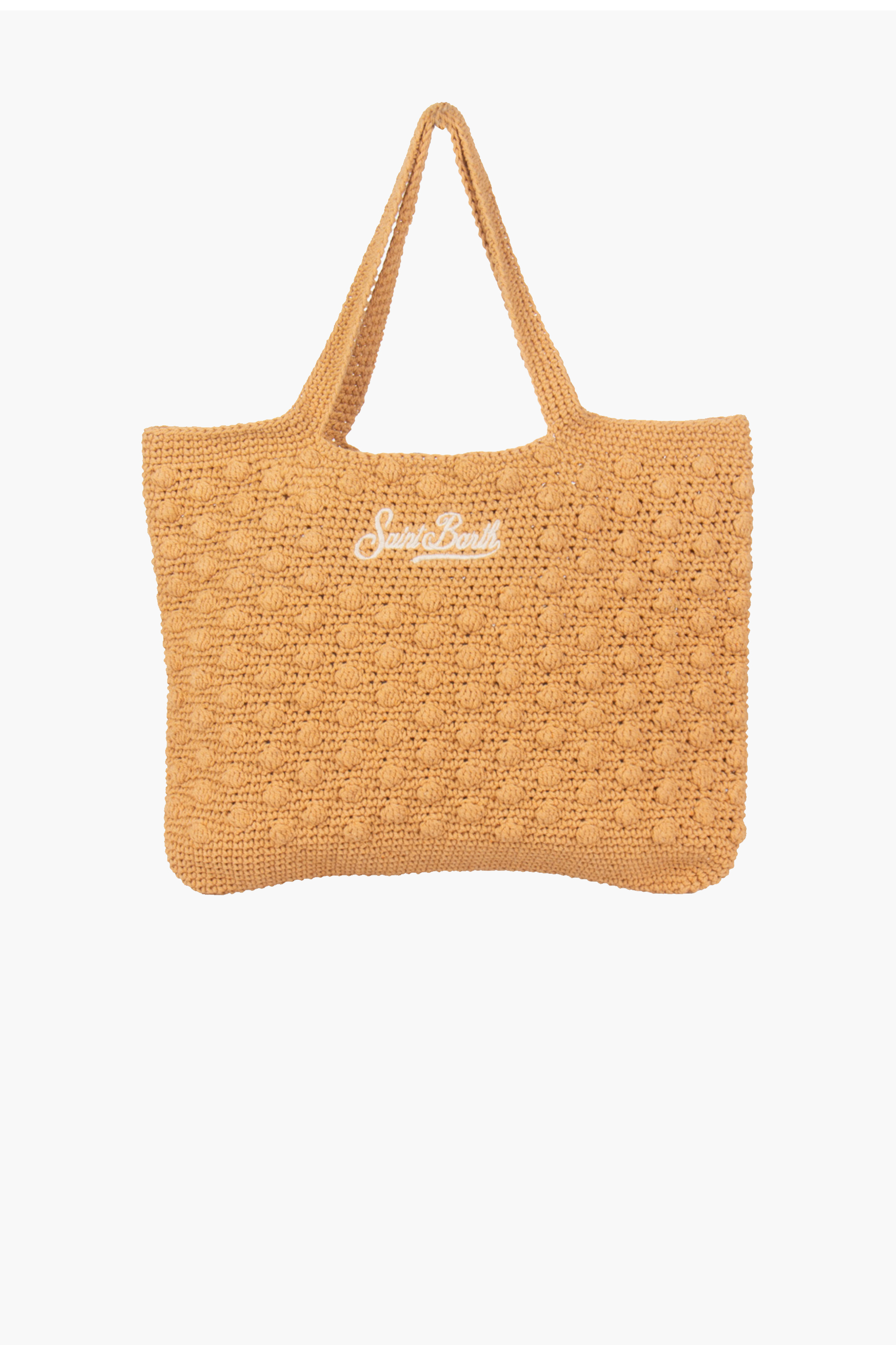 MC 2 SAINT BARTH Embroidered Dots Crochet Bag