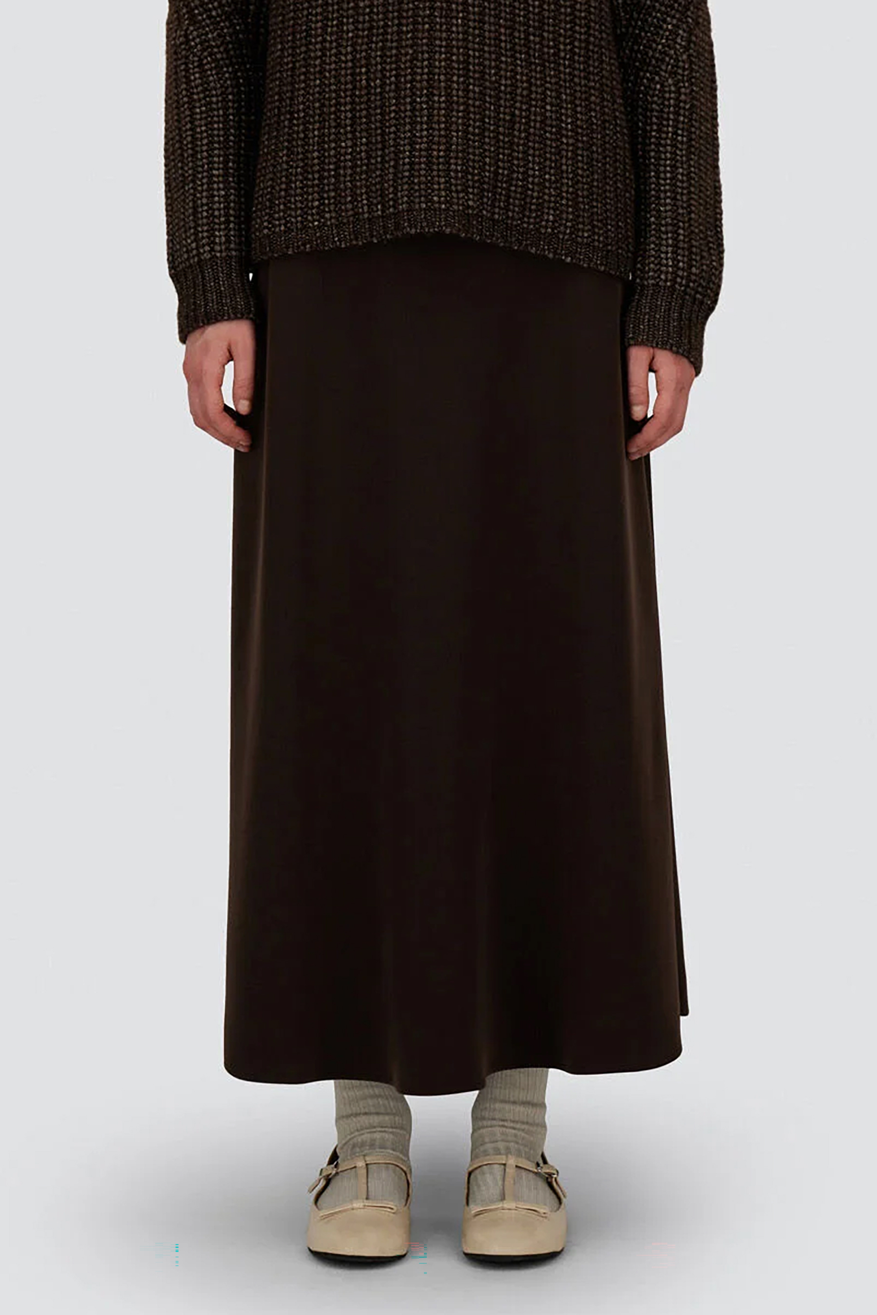 Rock, Langarm, Pullover, Person, Frau
