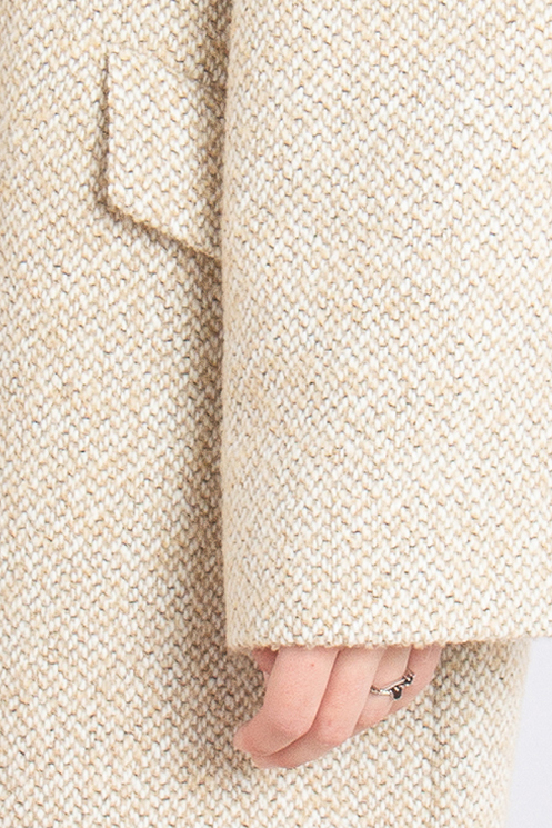 BOSS Melange Wool Blend Coat Coppedea BOSS Melange Wool Blend Coat Coppedea