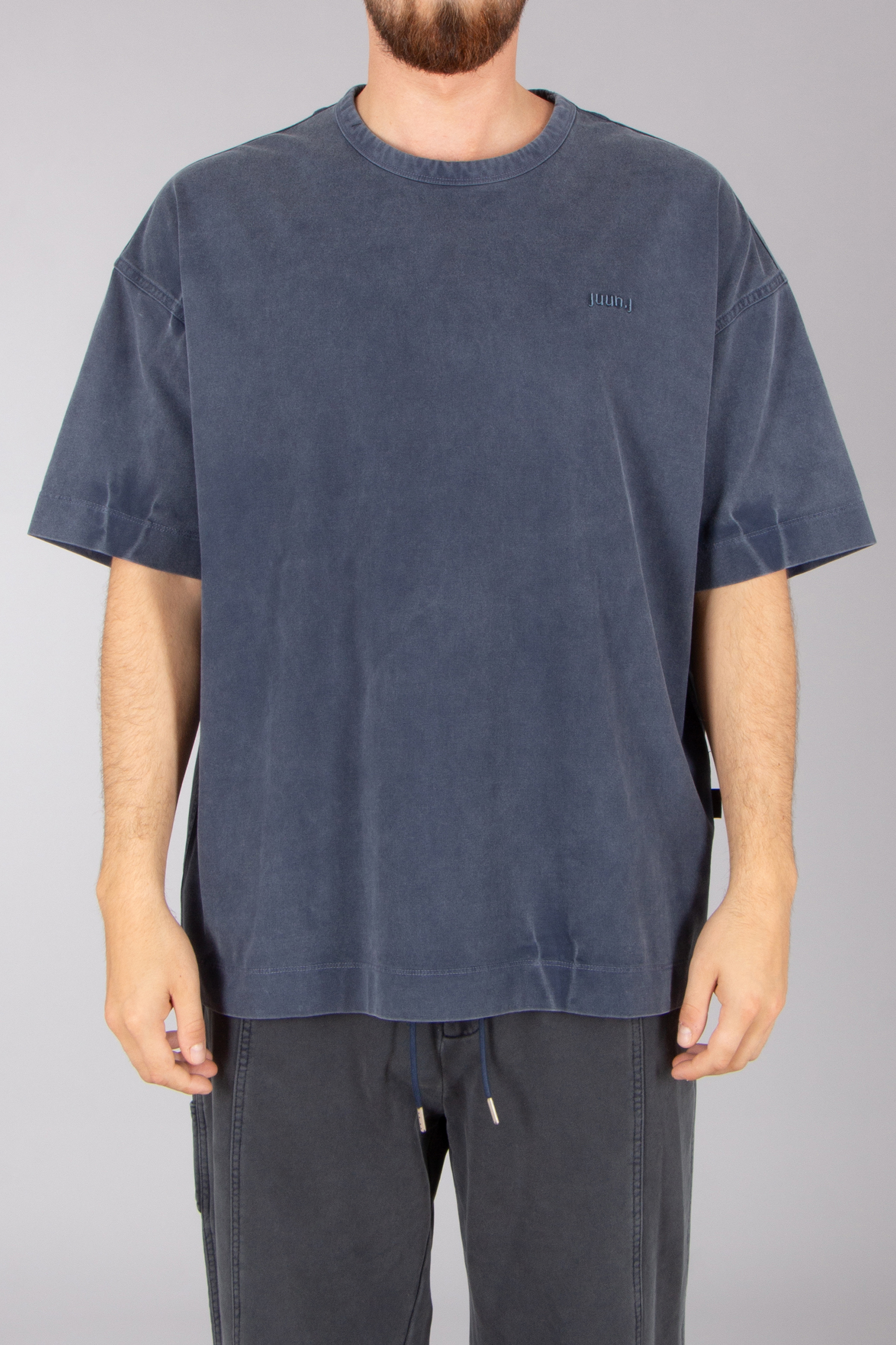 JUUN.J Oversized WORKOUTURE Embroidery Cotton Jersey T-Shirt