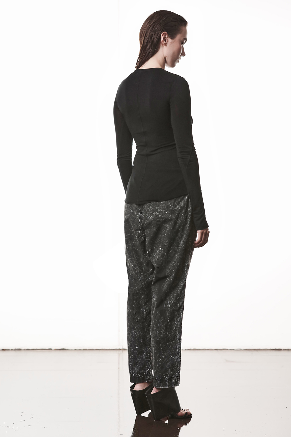 Hosen, Langarm, Person, Stehend, Mantel