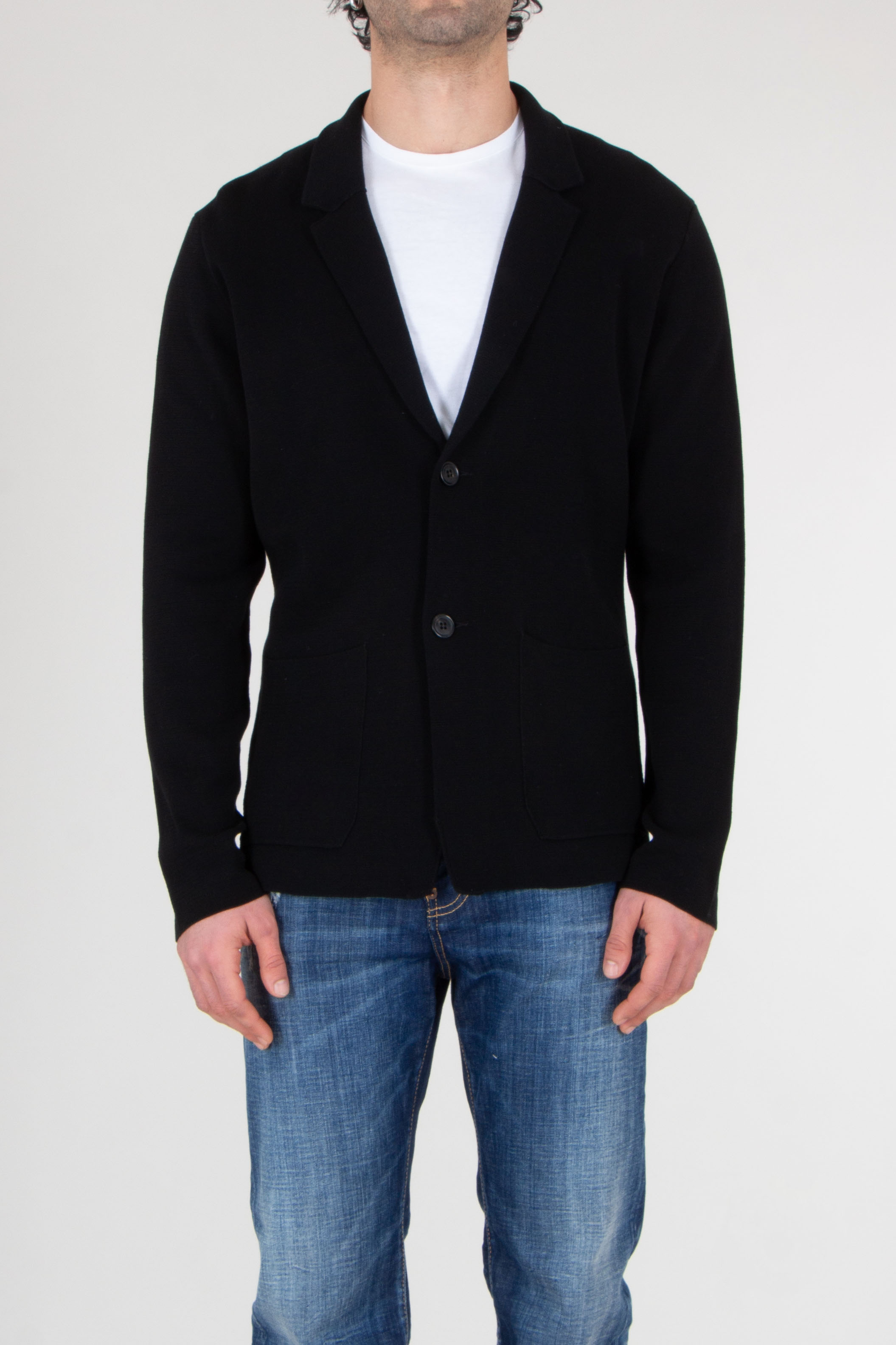 ROBERTO COLLINA Knitted Cotton Cardigan