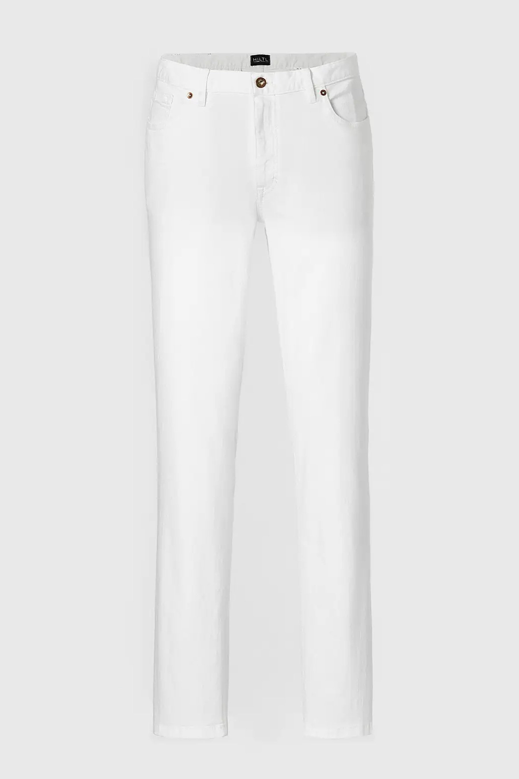 HILTL Regular Fit Stretch Cotton Denim Jeans Parker Bekleidung, Hosen