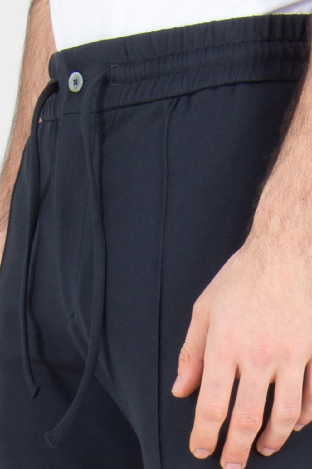 STEFAN BRANDT Slim Fit Urpima Sea Island Cotton Stretch French Terry Joggpants Jonas