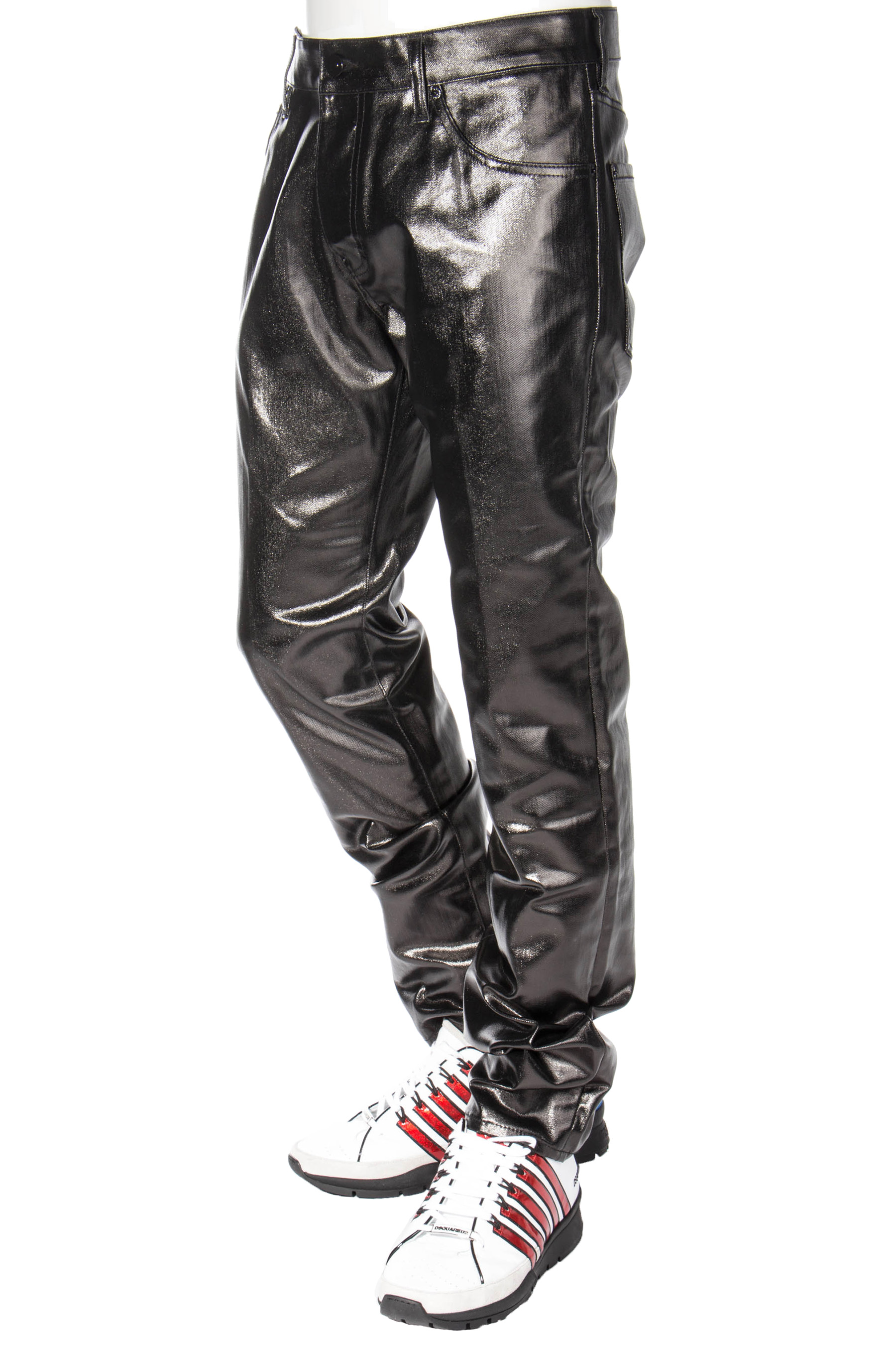 DSQUARED2 x MERT & MARCUS 1994 Straight Leg Coated Jeans