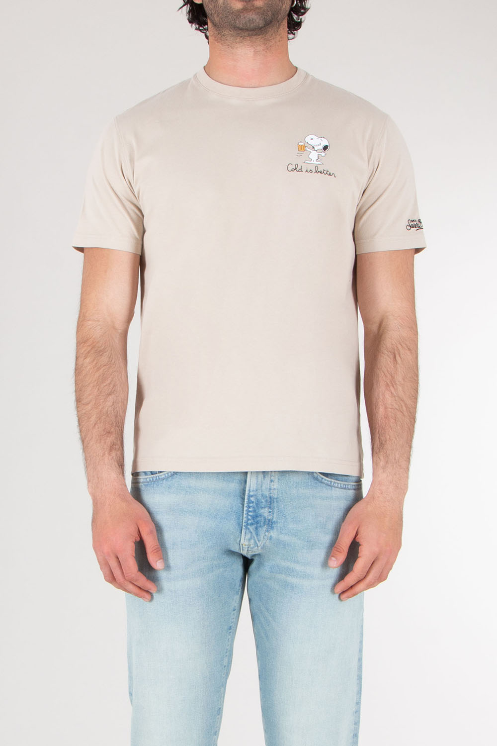 MC2 SAINT BARTH Snoopy Print Cotton T-Shirt 