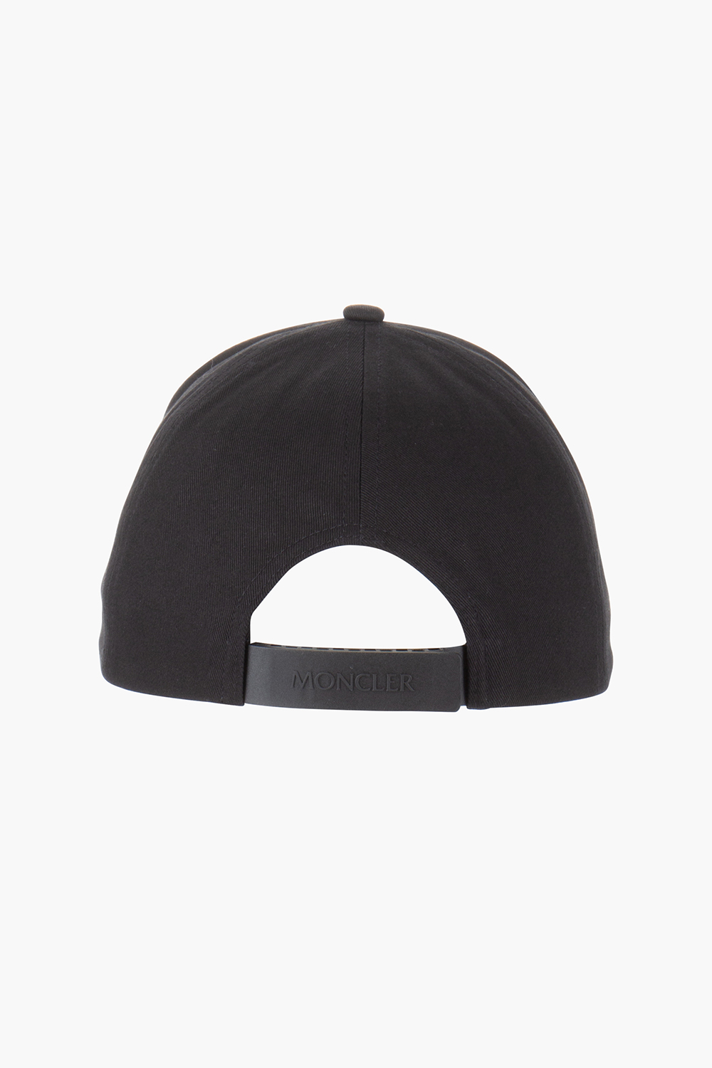 MONCLER Logo Patch Cotton Gabardine Baseball Cap