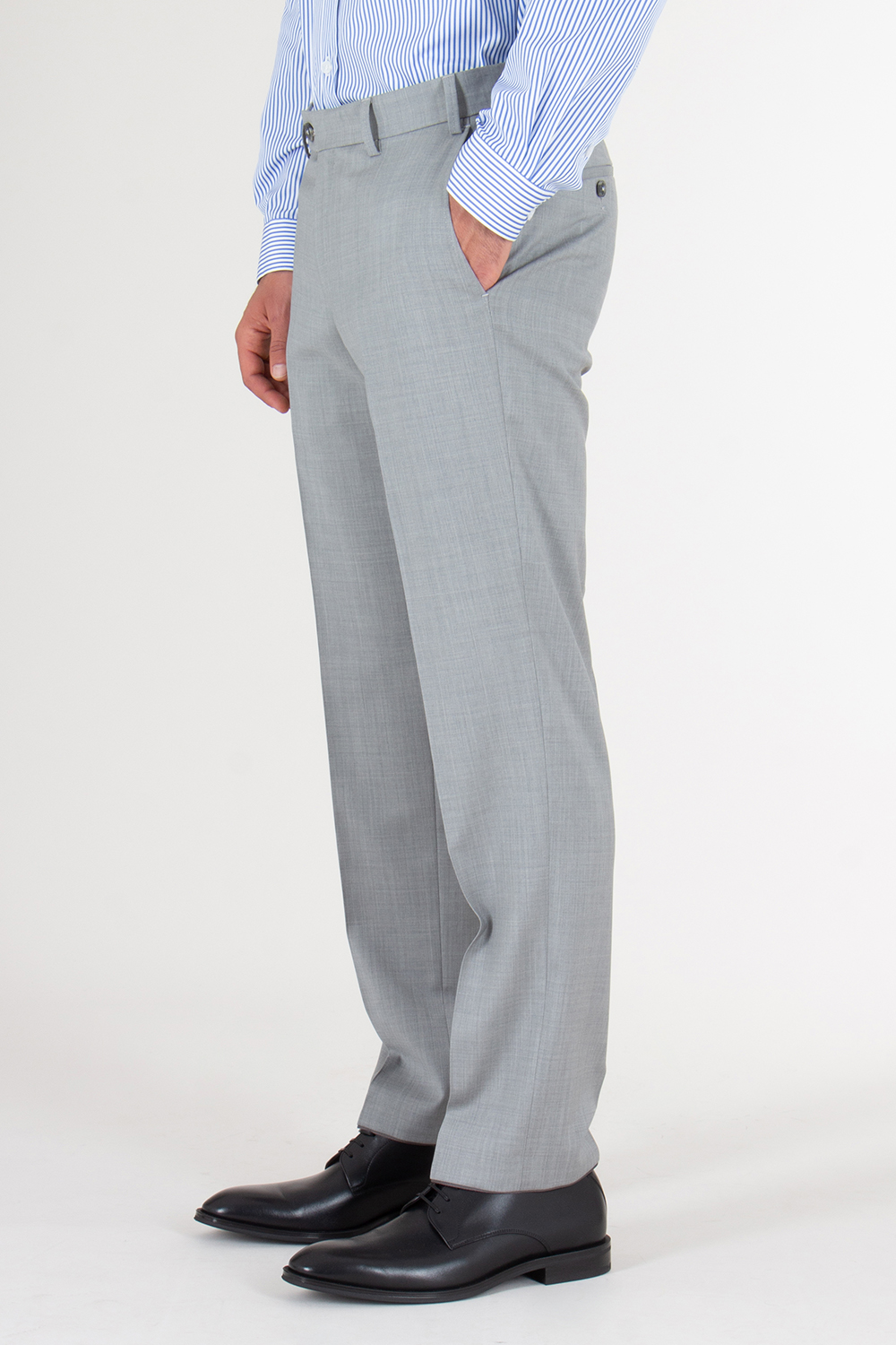 HILTL Regular Fit Virgin Wool Trousers Piacenza