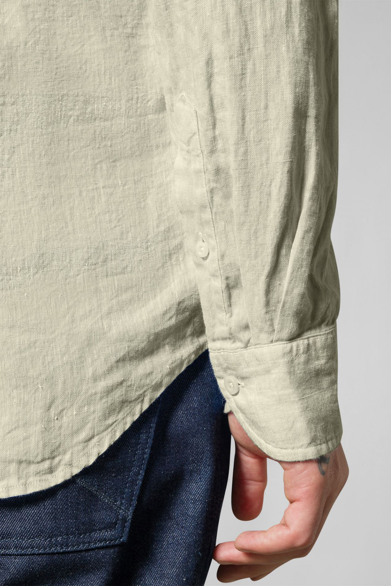 BALDESSARINI Tailored Fit Linen Shirt Hugh BALDESSARINI Tailored Fit Linen Shirt Hugh