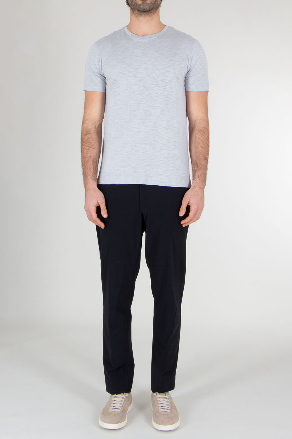 STEFAN BRANDT Regular Fit Urpima Ultra Sea Island Cotton Slub Yarn T-Shirt Enno
