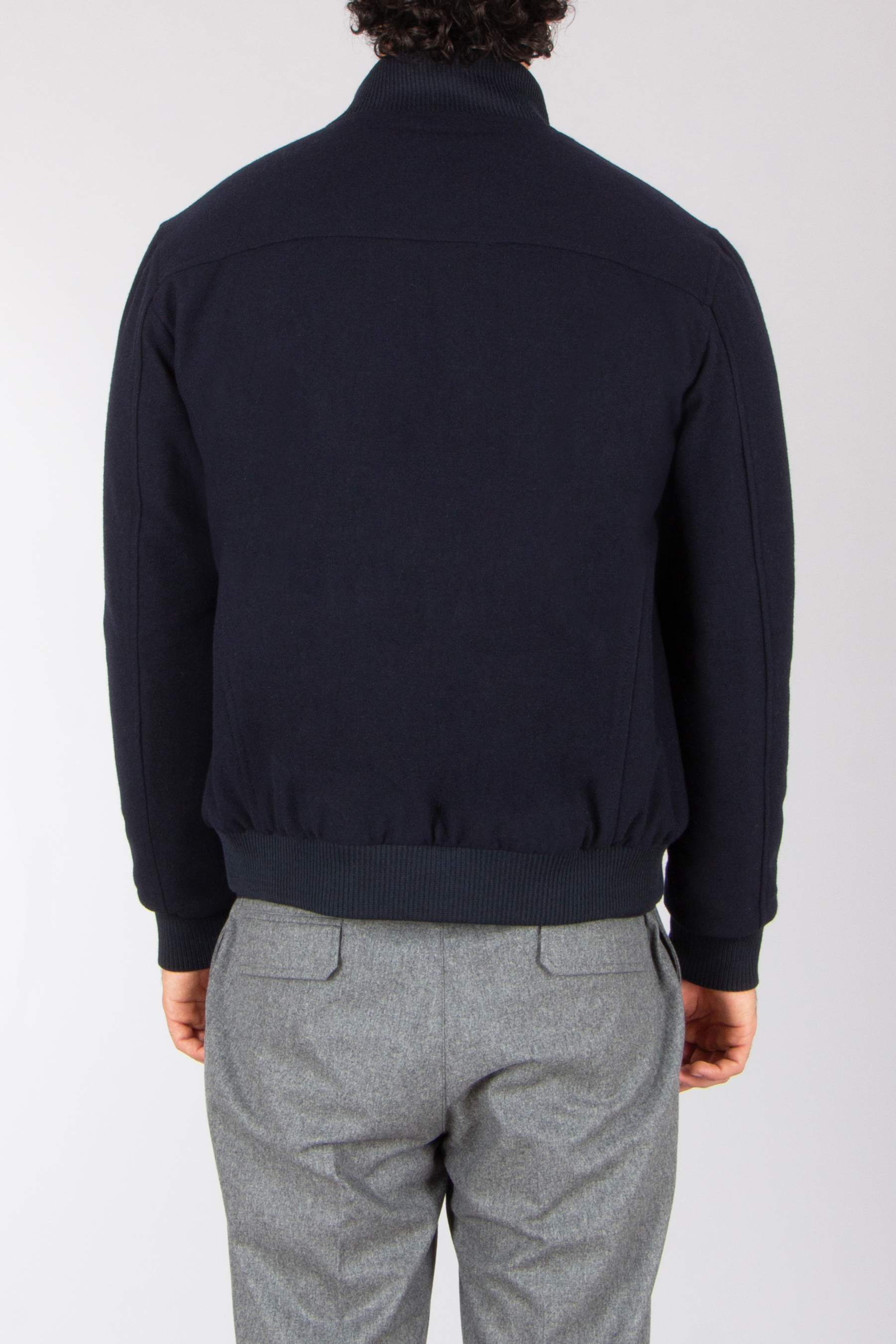 PAL ZILERI Regular Fit Wool Blend Bomber Jacket Mantel, Jacke, Langarm, Hosen, Pullover