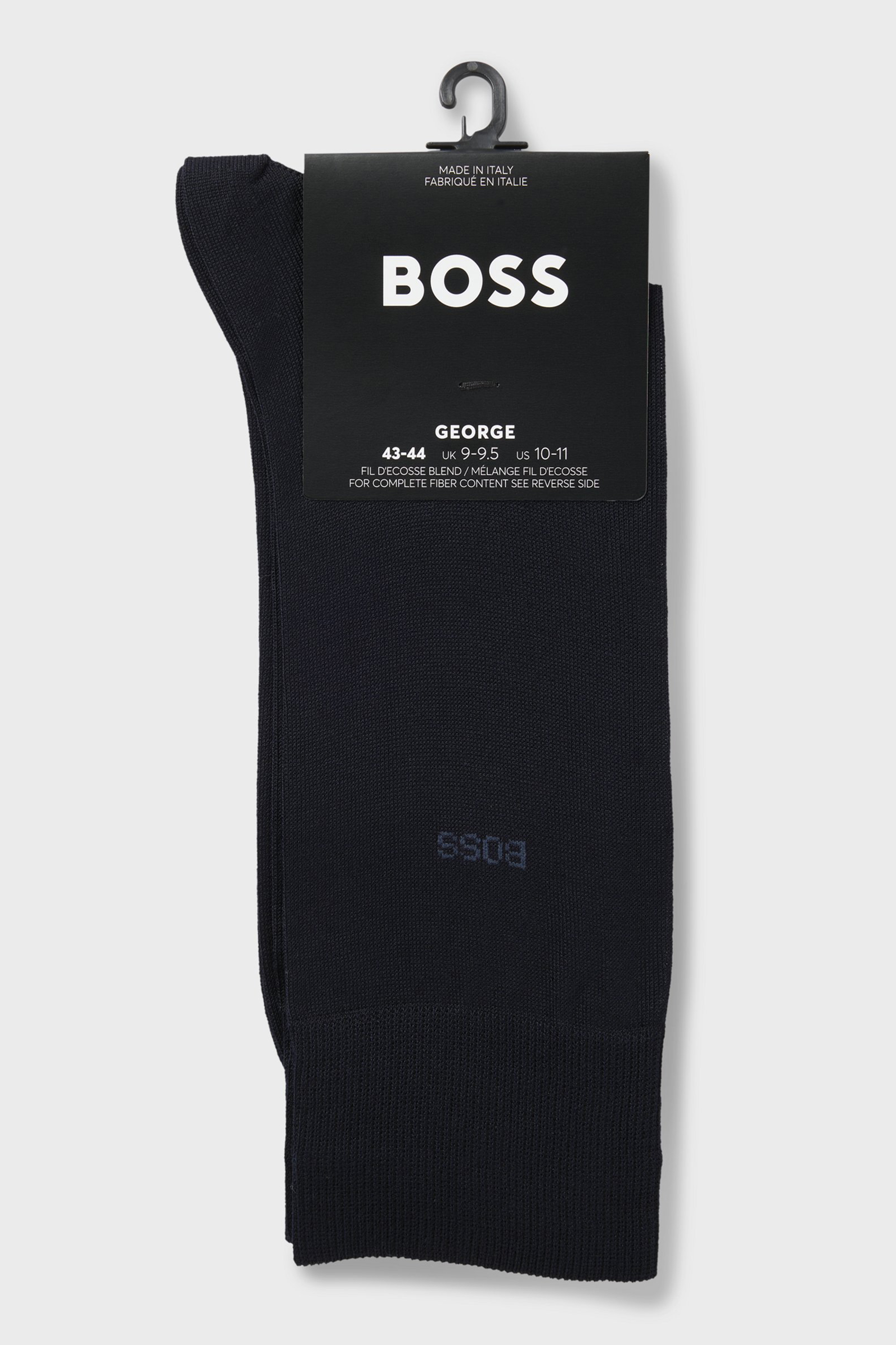 BOSS Regular-Length Mercerised Egyptian Cotton Socks George