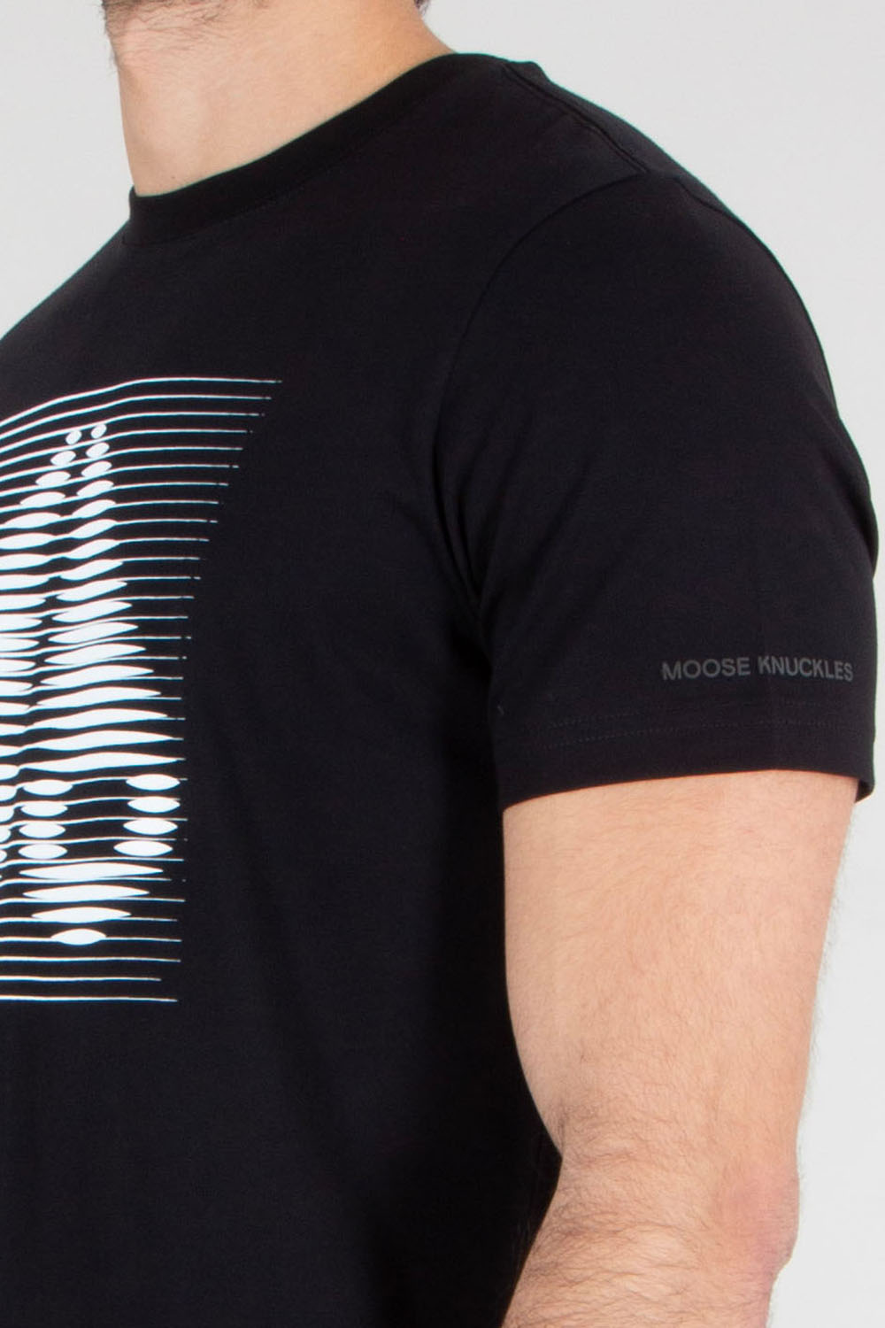 MOOSE KNUCKLES Regular Fit Logo Graphic Print Pima Cotton Jersey T-Shirt Raydaze