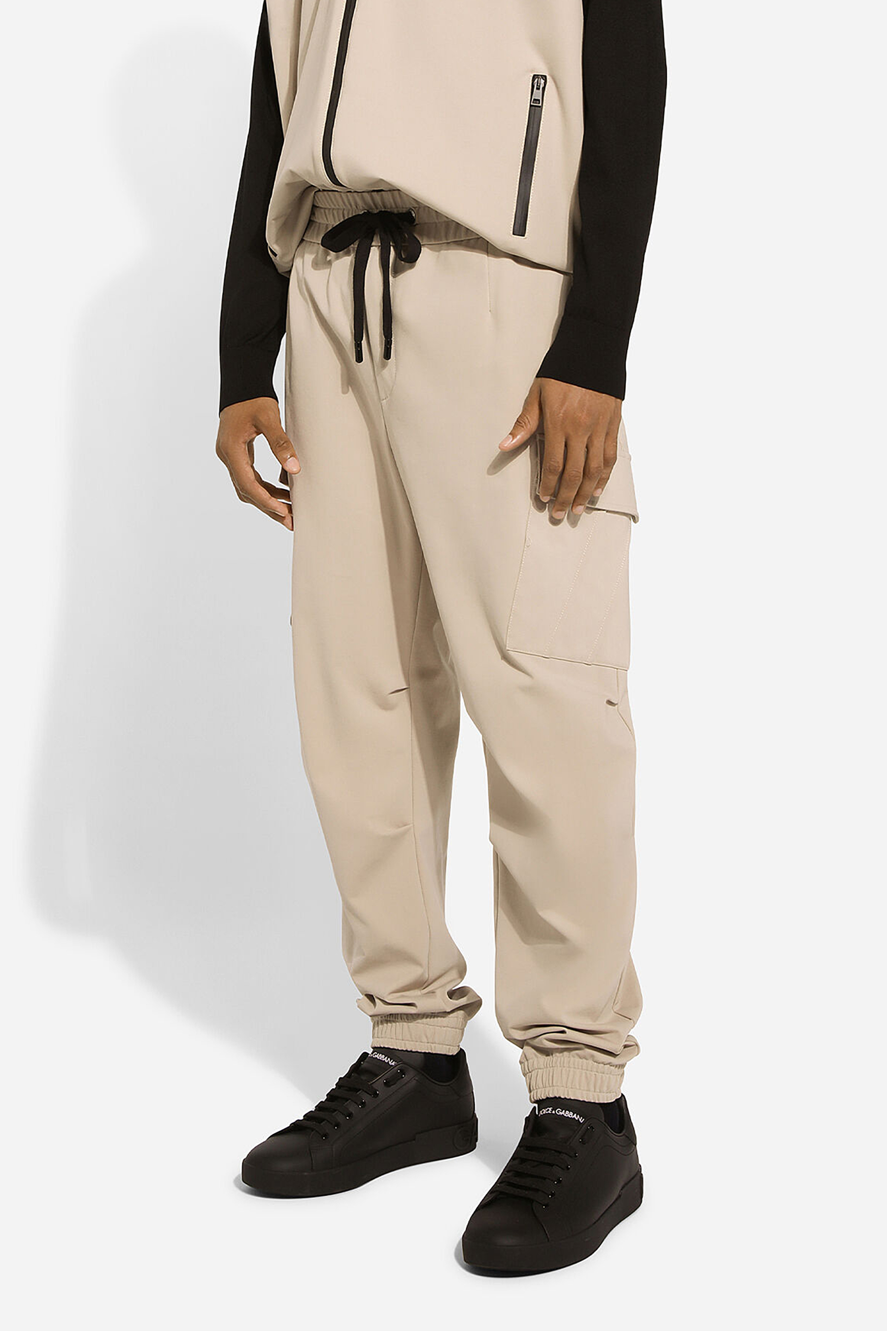 DOLCE & GABBANA Cotton Blend Stretch Cargo Pants | 50