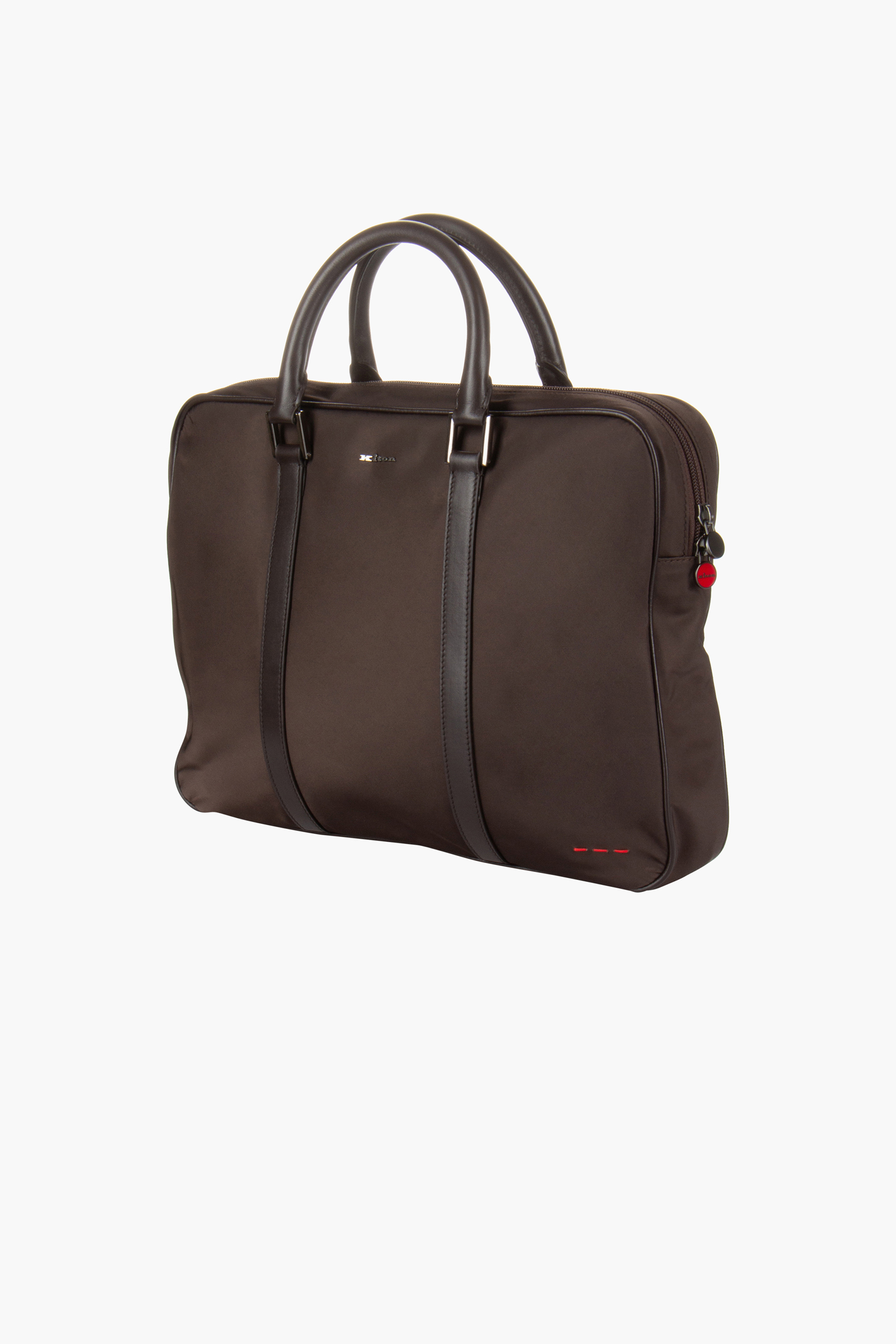 KITON Nylon Blend Slim Business Bag Tasche, Zubehör, Handtasche, Aktentasche
