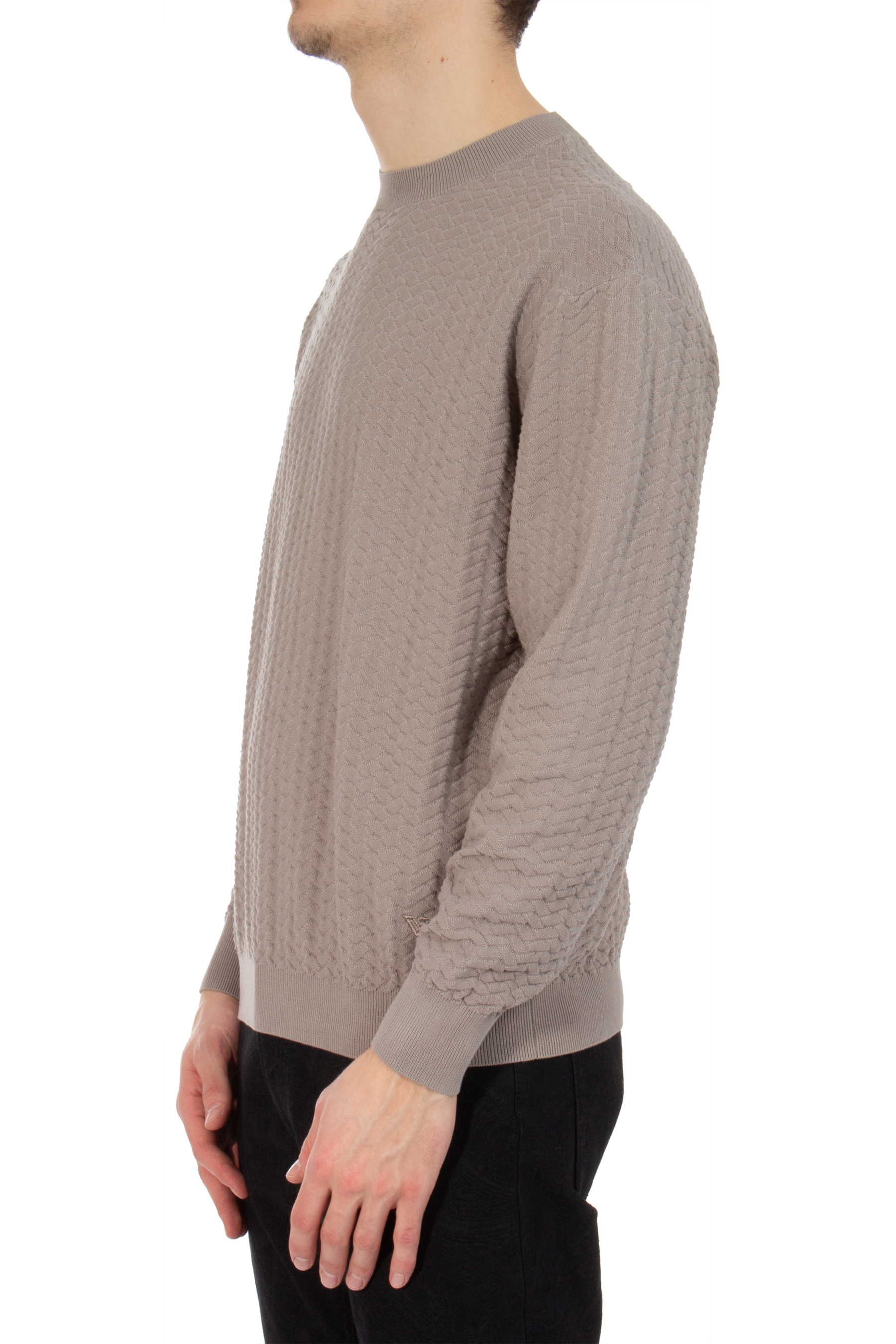 EMPORIO ARMANI Cotton Knit Sweater