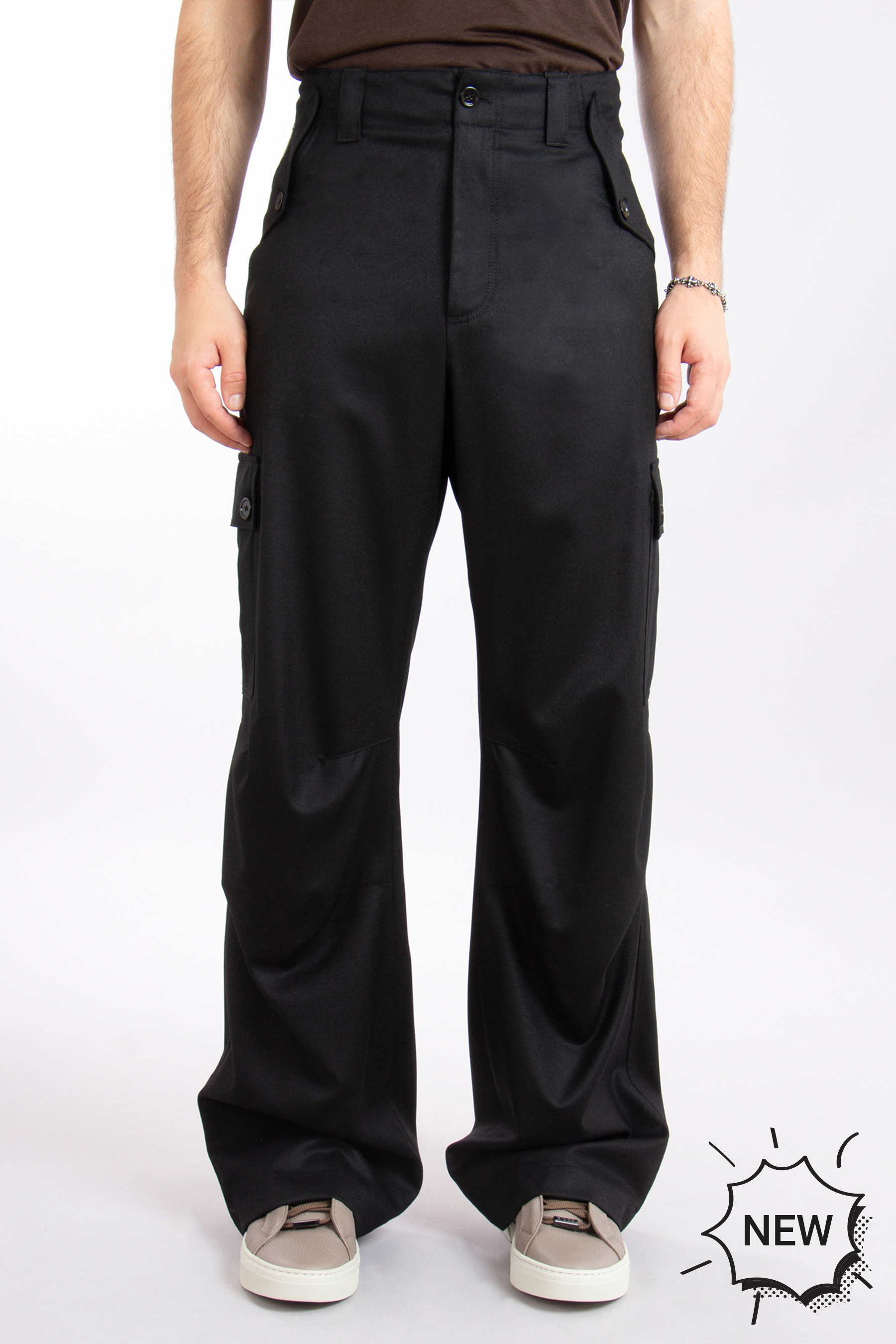 Dolce & Gabbana Multicolor Cotton Patchwork Men Cargo Pants main image 1