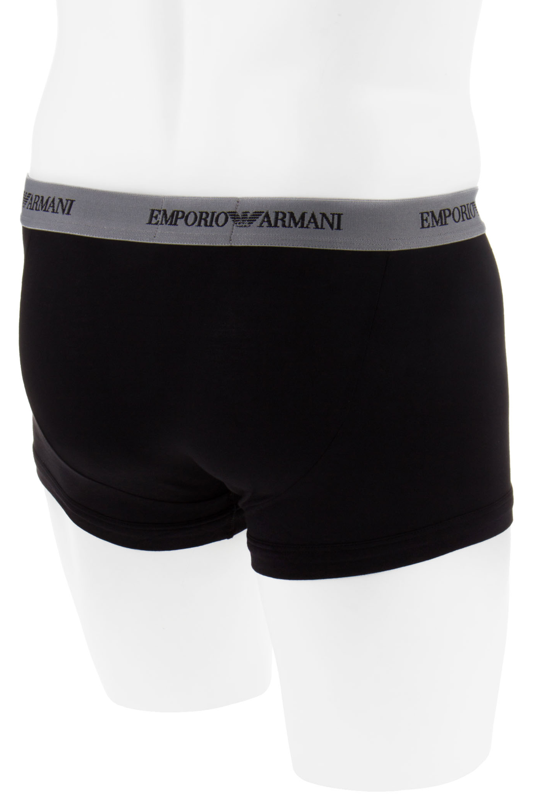 EMPORIO ARMANI 3-Pack Cotton Stretch Jersey Trunks