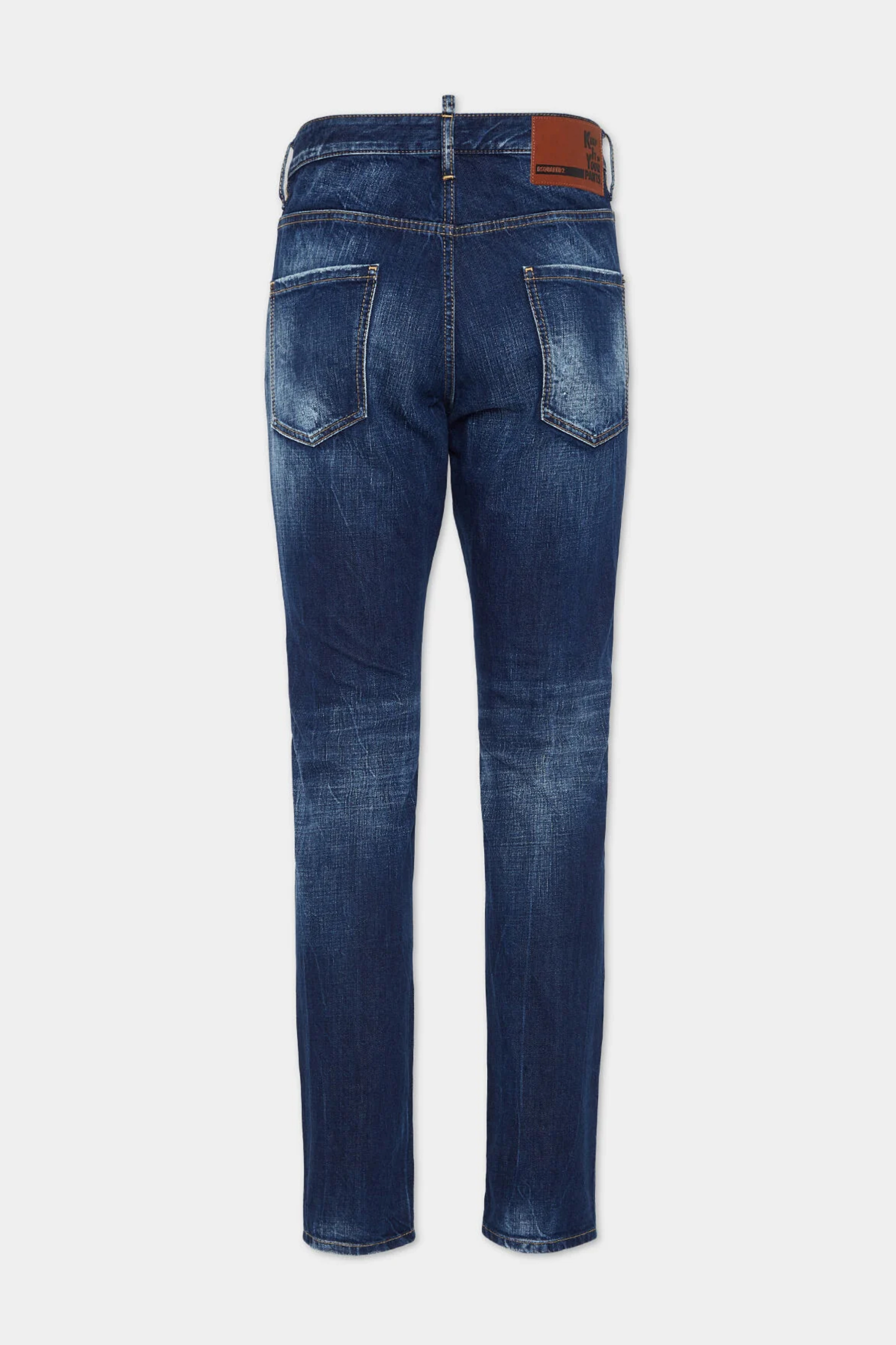 DSQUARED2 Dark Semplice Cotton Denim Cool Guy Jeans DSQUARED2 Dark Semplice Cotton Denim Cool Guy Jeans