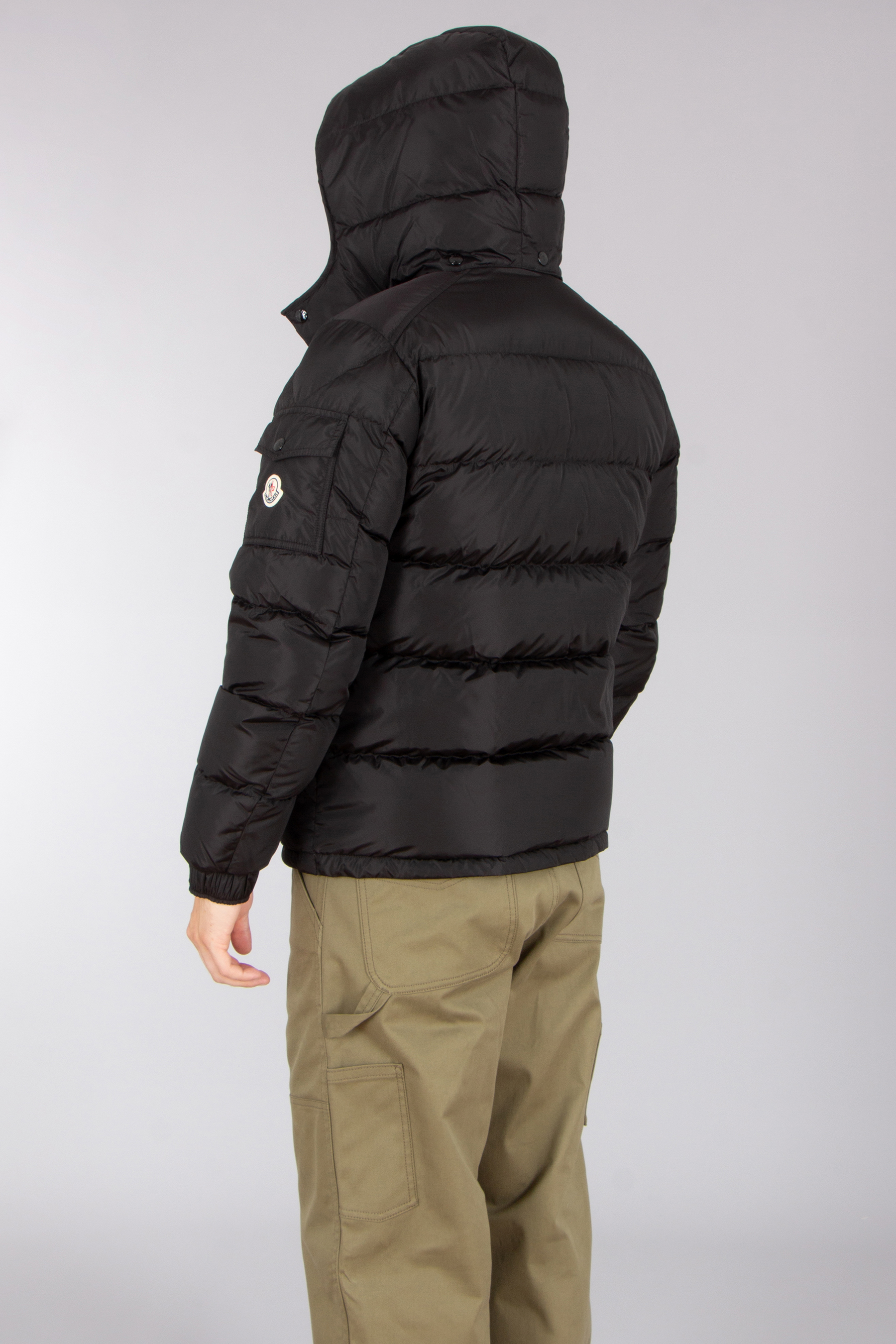 MONCLER Maya Regular Fit Nylon Technique Down Jacket Mantel, Jacke, Erwachsener, Mann, Person