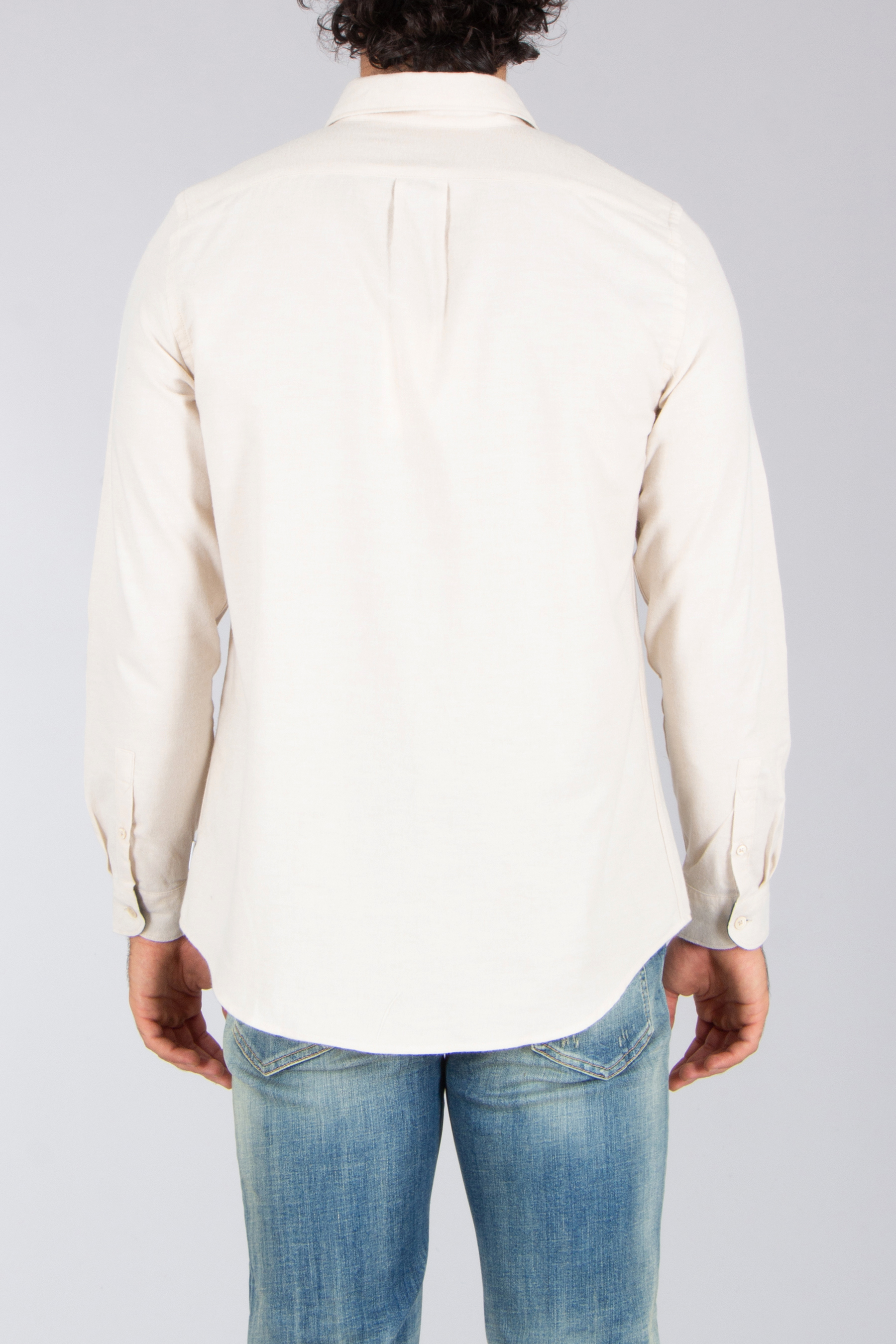PAUL SMITH Regular Fit Cotton-Wool Blend Flannel Twill Shirt Langarm, Hemd, Ärmel, Hosen, Jacke