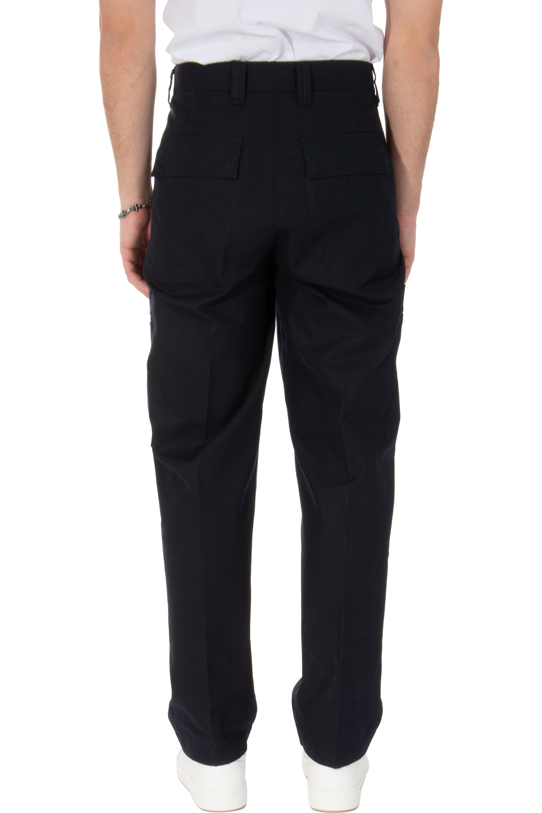 STONE ISLAND Ghost Piece Organic Cotton Canvas Cargo Pants STONE ISLAND Ghost Piece Organic Cotton Canvas Cargo Pants
