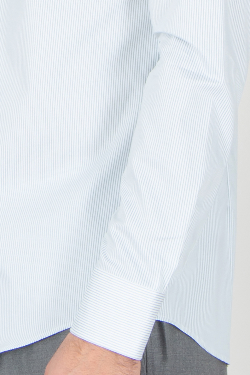 BOSS Slim Fit Striped Cotton Twill Shirt H-Hank