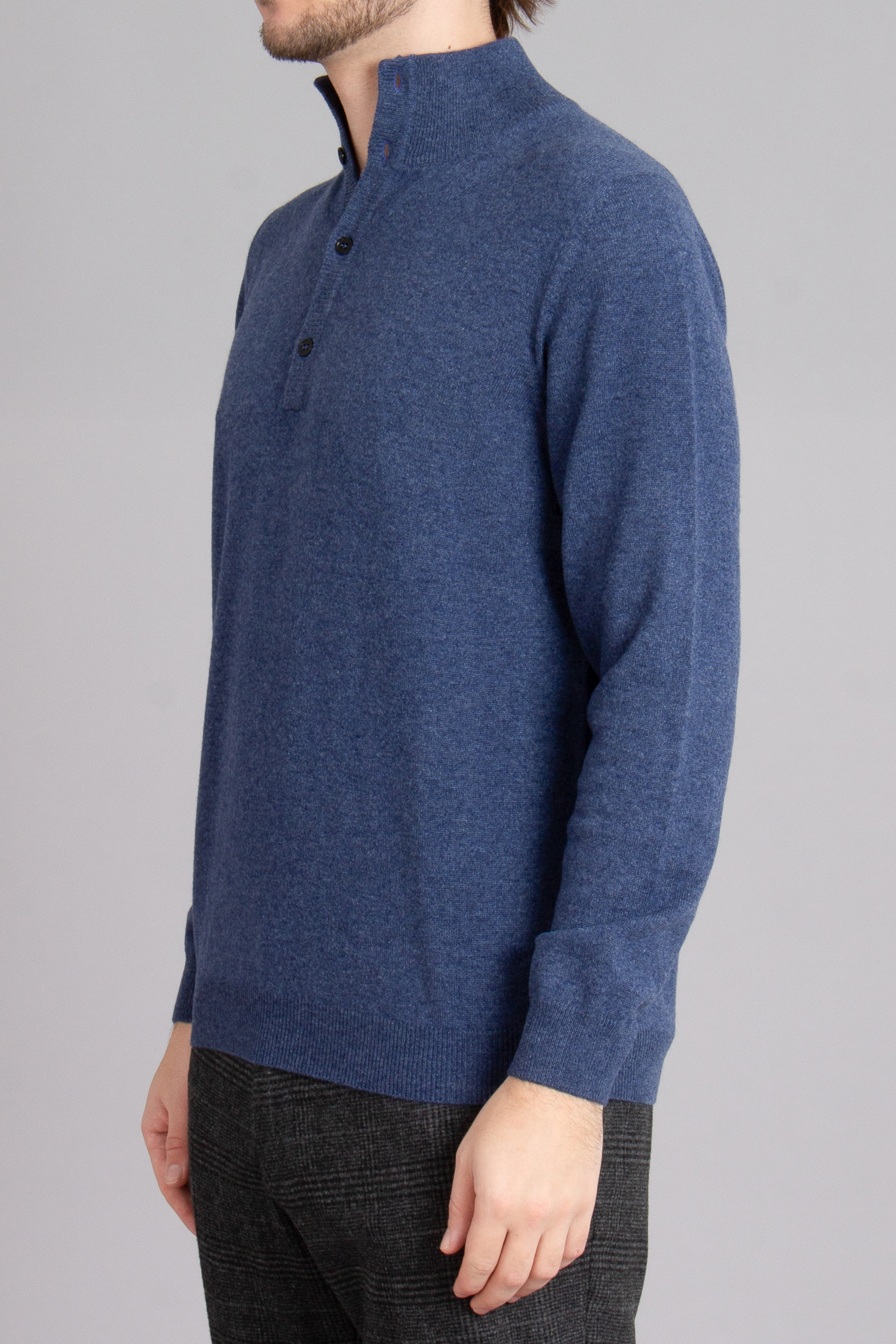 AIDA BARNI Cashmere Mock Neck Sweater AIDA BARNI Cashmere Mock Neck Sweater