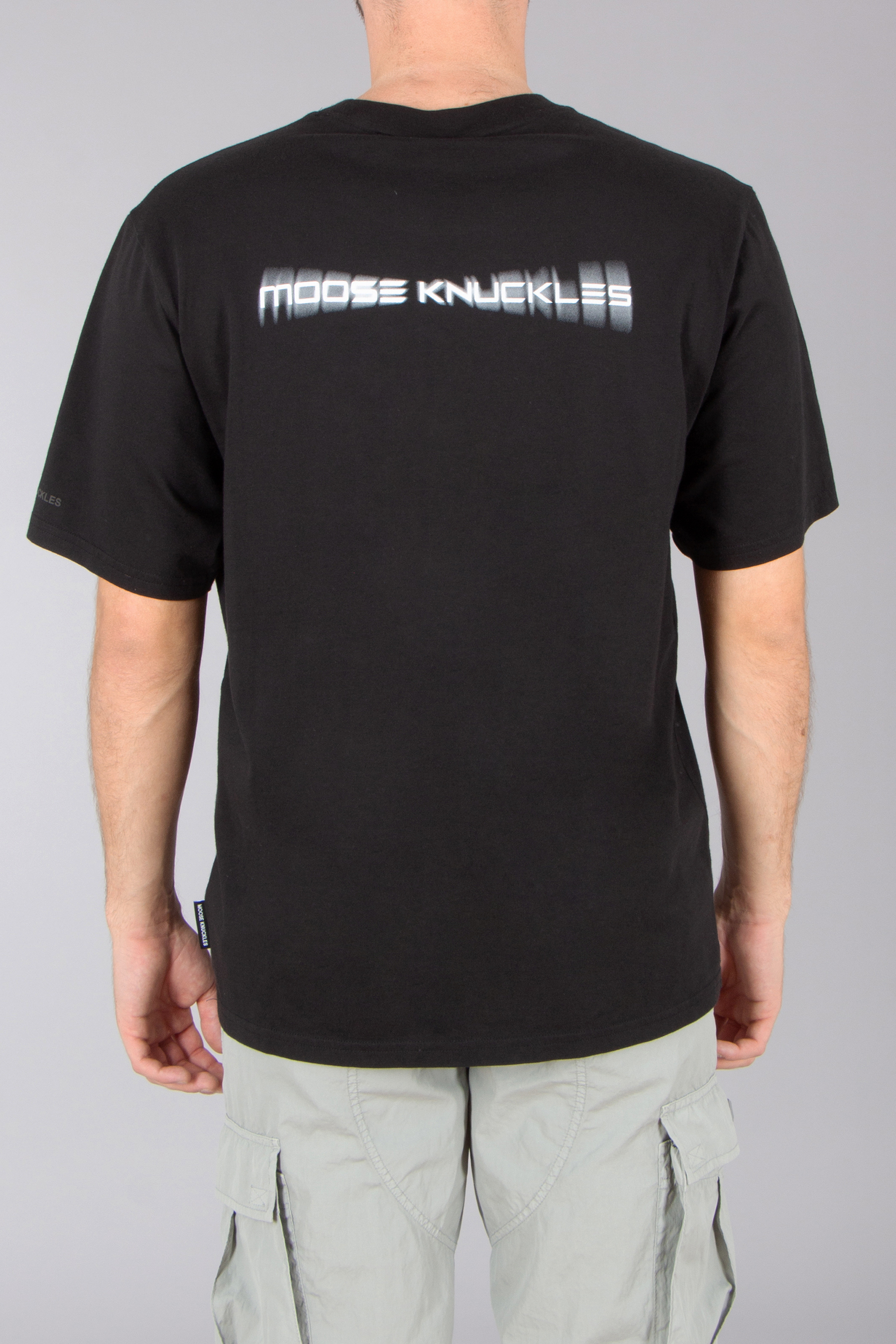 MOOSE KNUCKLES Relaxed Fit Printed Pima Cotton Jersey T-Shirt Maurice