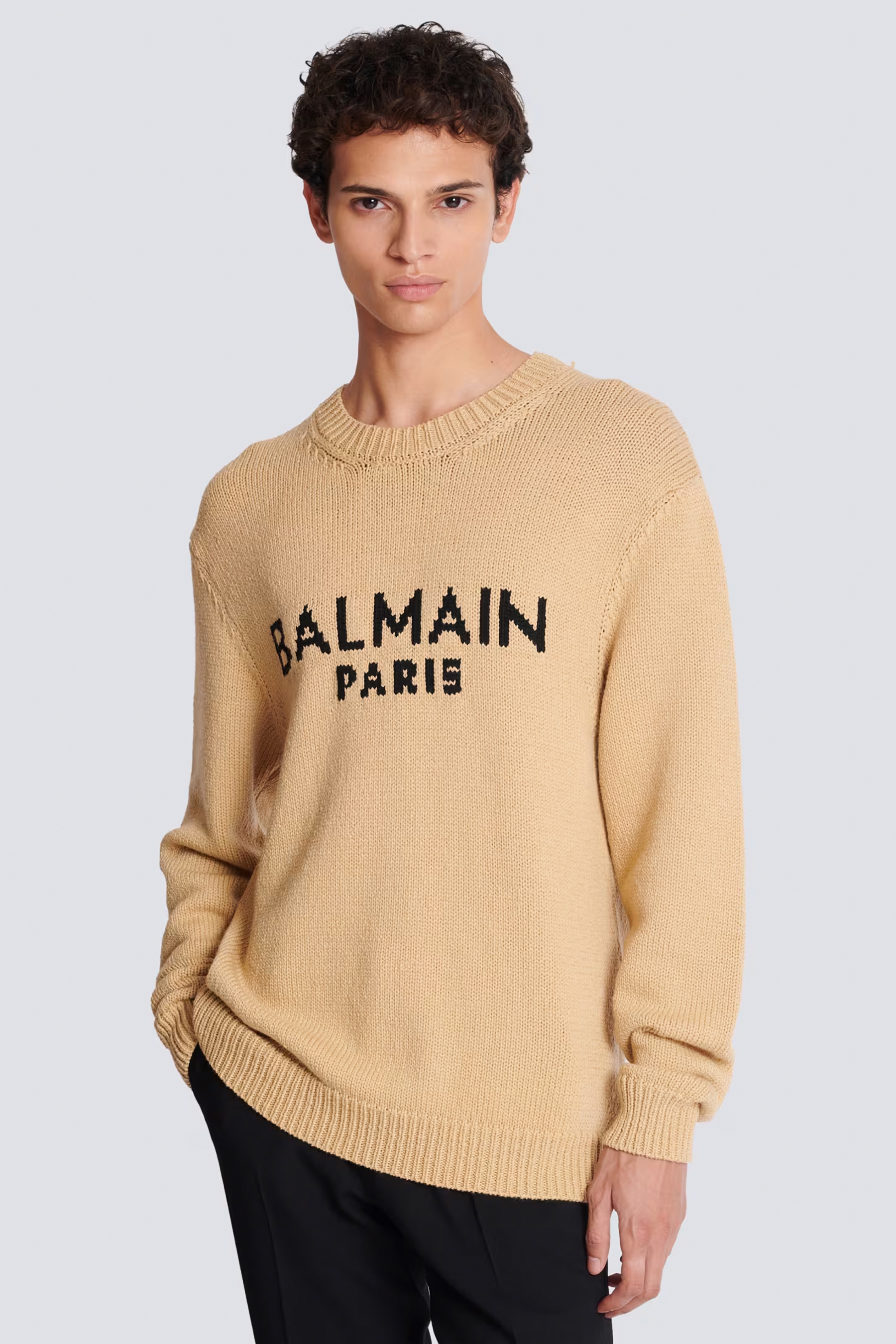 BALMAIN Wool Knit Sweater BALMAIN Wool Knit Sweater