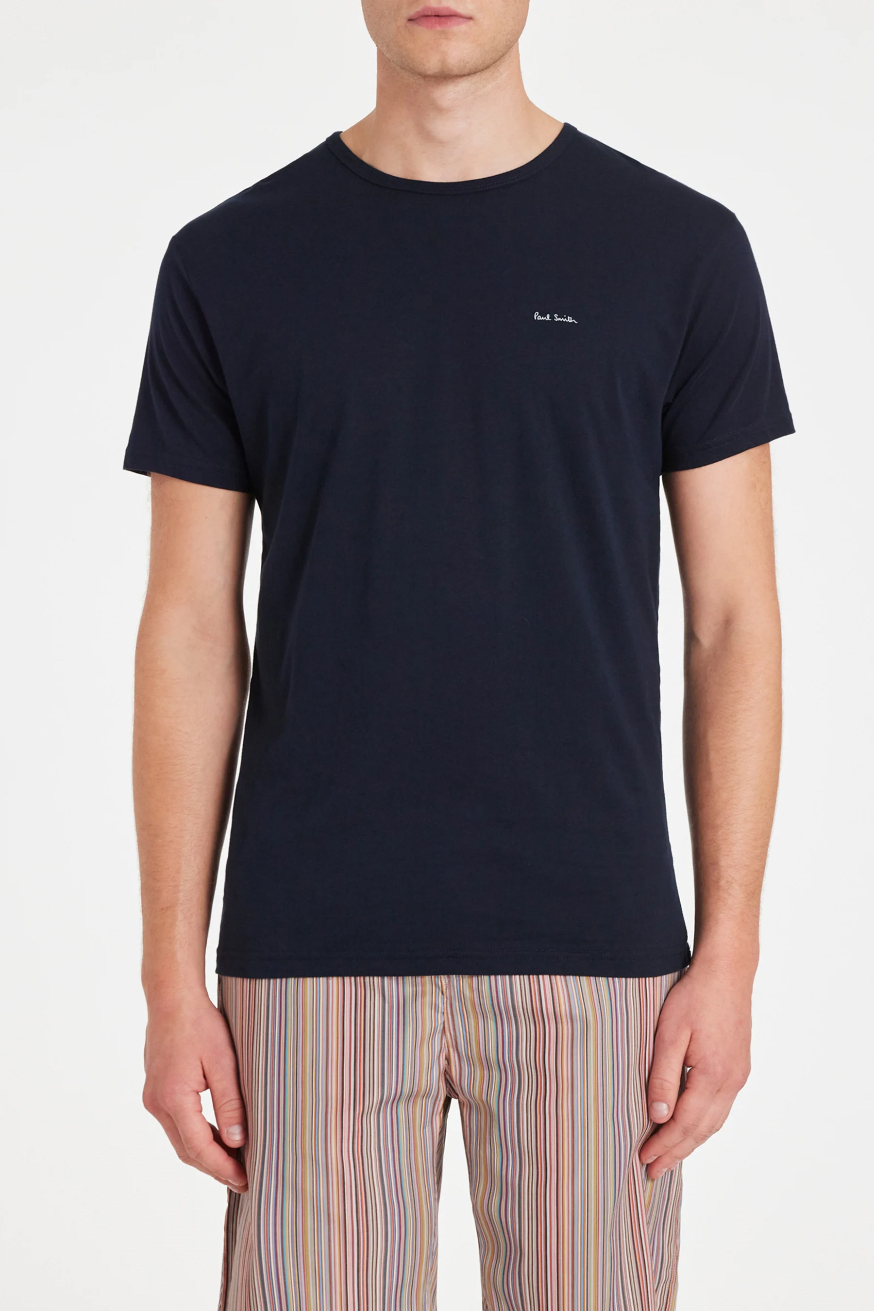 PAUL SMITH 3-Pack Organic Cotton Logo Lounge T-Shirts PAUL SMITH 3-Pack Organic Cotton Logo Lounge T-Shirts