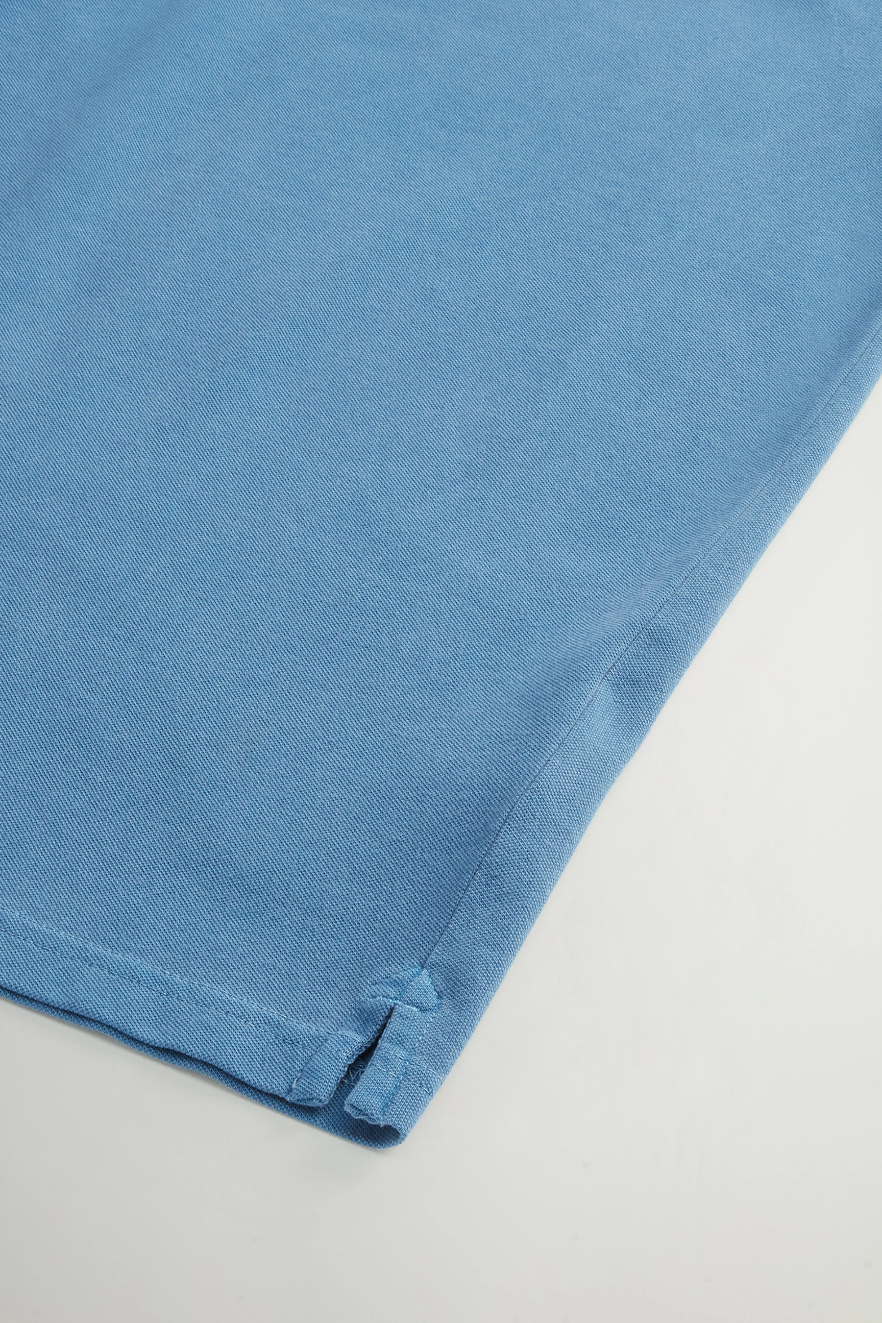 WOOLRICH Slim Fit Stretch Cotton Piqué Polo Shirt Mackinack WOOLRICH Slim Fit Stretch Cotton Piqué Polo Shirt Mackinack