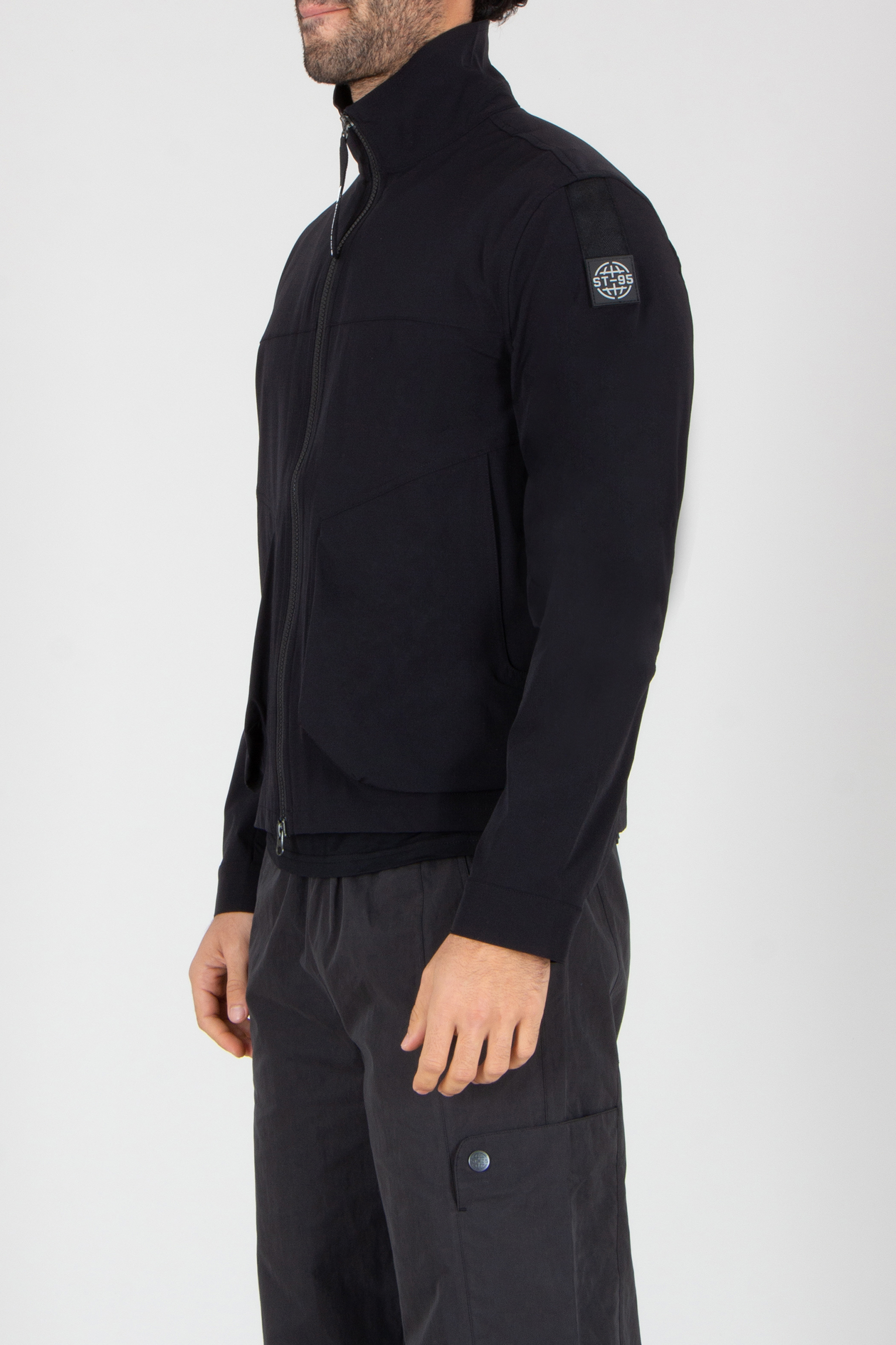 Vlies, Mantel, Jacke, Langarm, Person