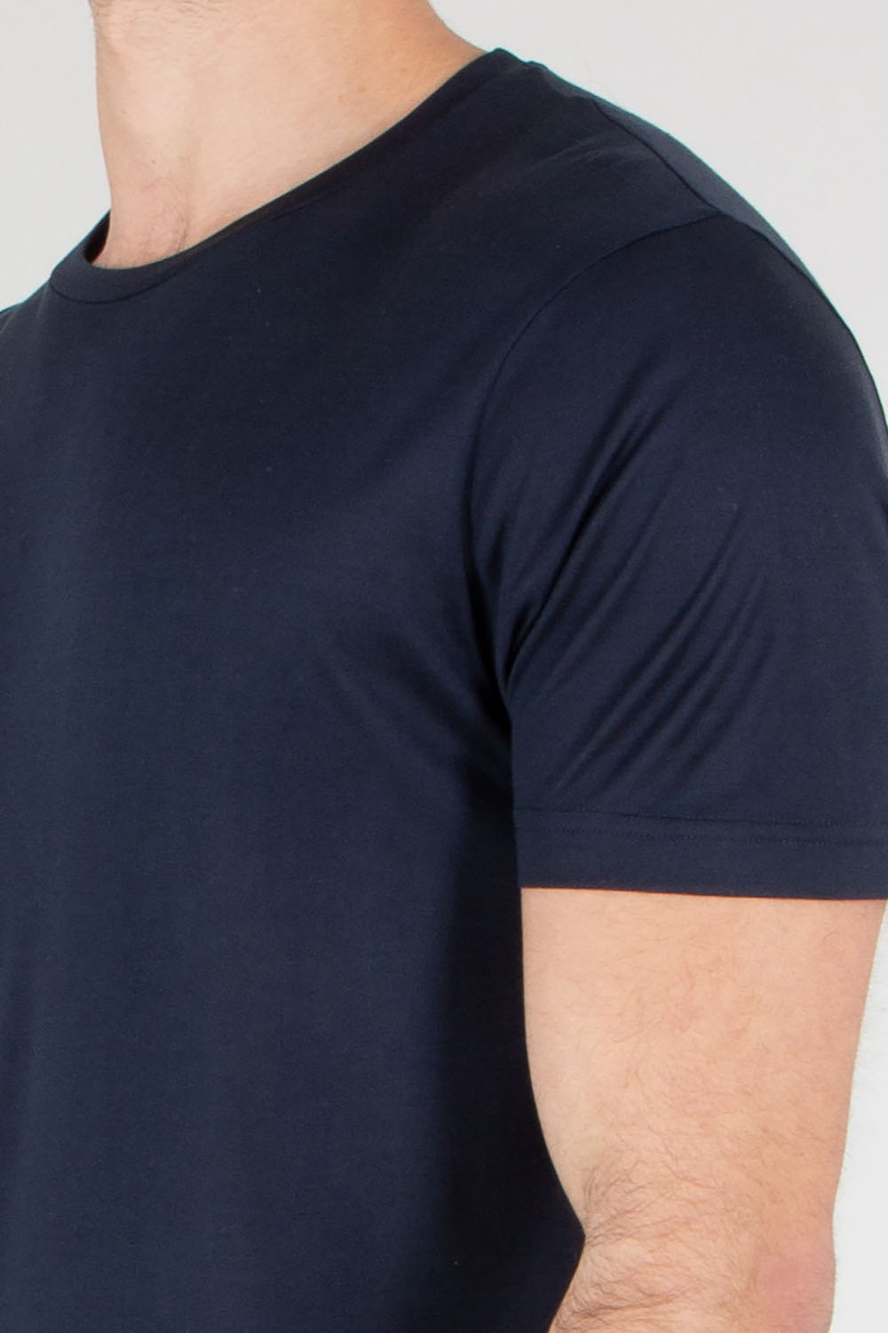 STEFAN BRANDT Regular Fit Silk Jersey T-Shirt Enno