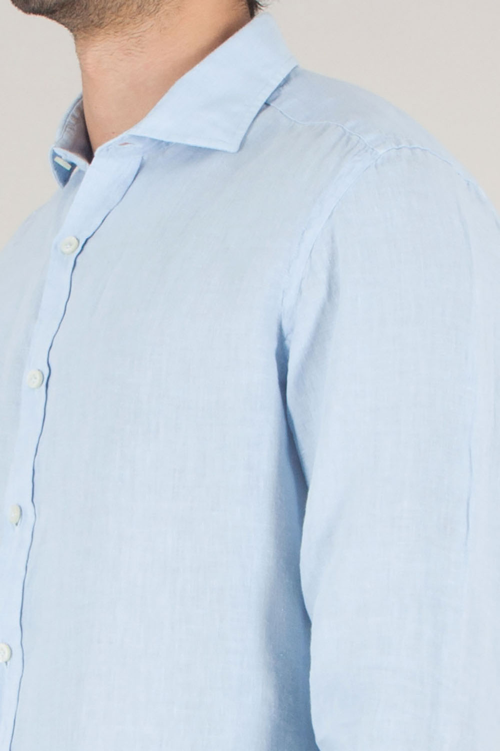 SONRISA Regular Fit Linen Shirt