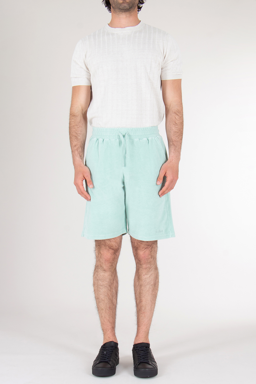 MC2 SAINT BARTH Terry Cotton Track Shorts