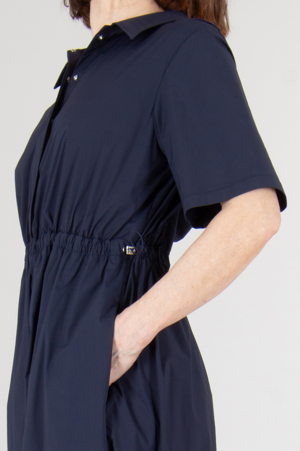 HERNO Light Stretch Nylon Shirt Dress