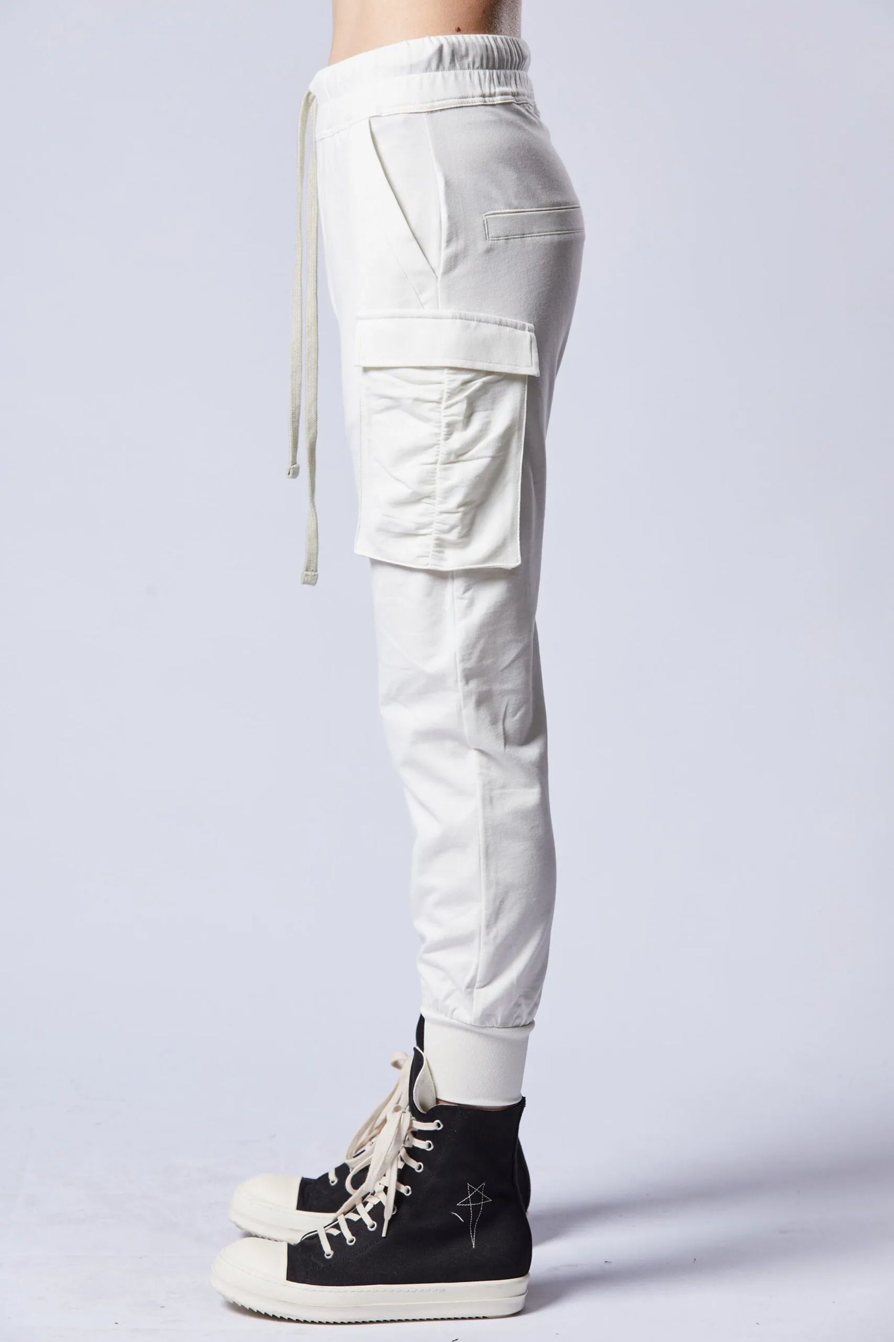 THOM KROM Drop Crotch Cotton Modal Stretch Sweatpants THOM KROM Drop Crotch Cotton Modal Stretch Sweatpants