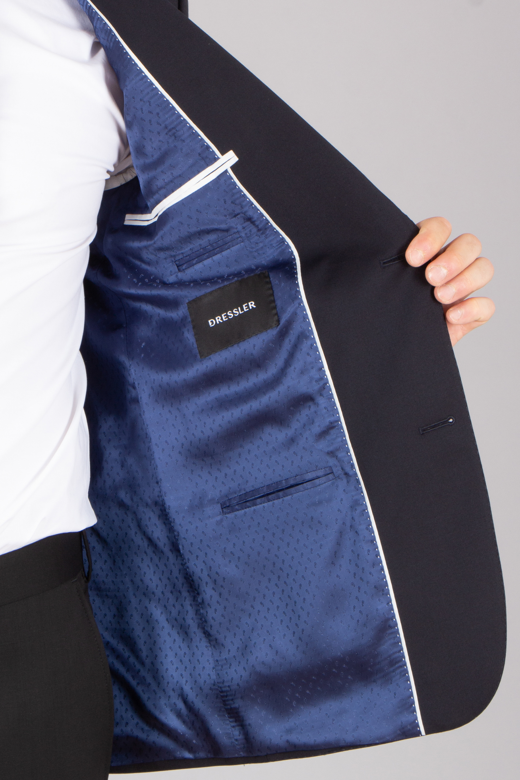 DRESSLER Relaxed Fit Virgin Wool Blazer Nardo Bekleidung, Mantel, Person