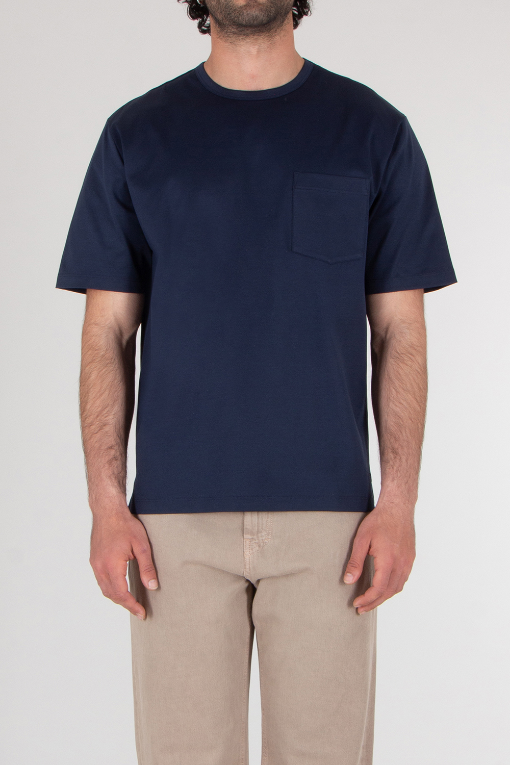 AGNONA Super Fine Cotton Stretch T-Shirt 